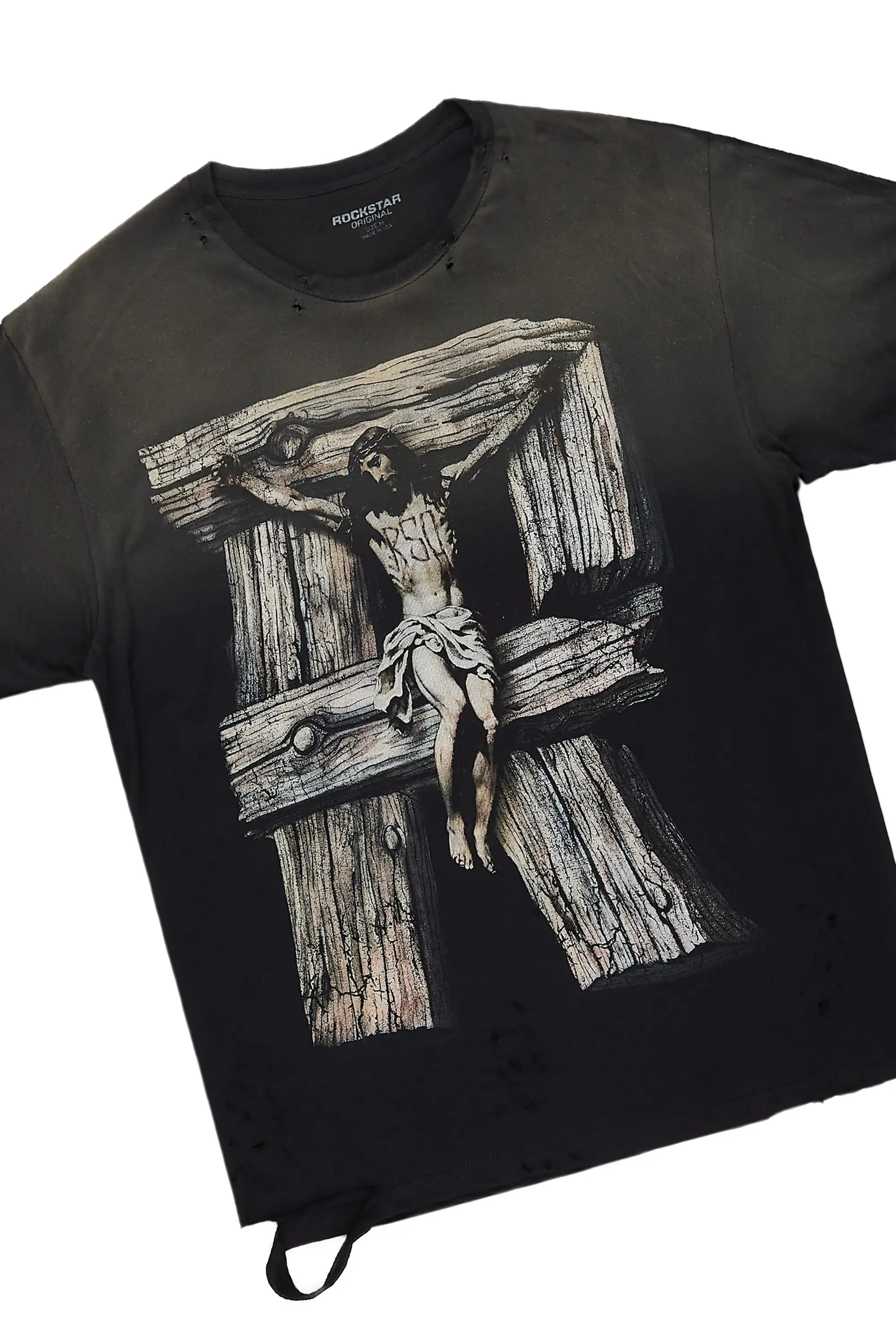 Panos Black T-Shirt/Slim Fit Jean Bundle sold by Rockstar Original product image thumbnail 2