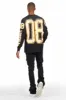 Fields Black/Orange Double Layer Long Sleeve Graphic T-Shirt sold by Rockstar Original