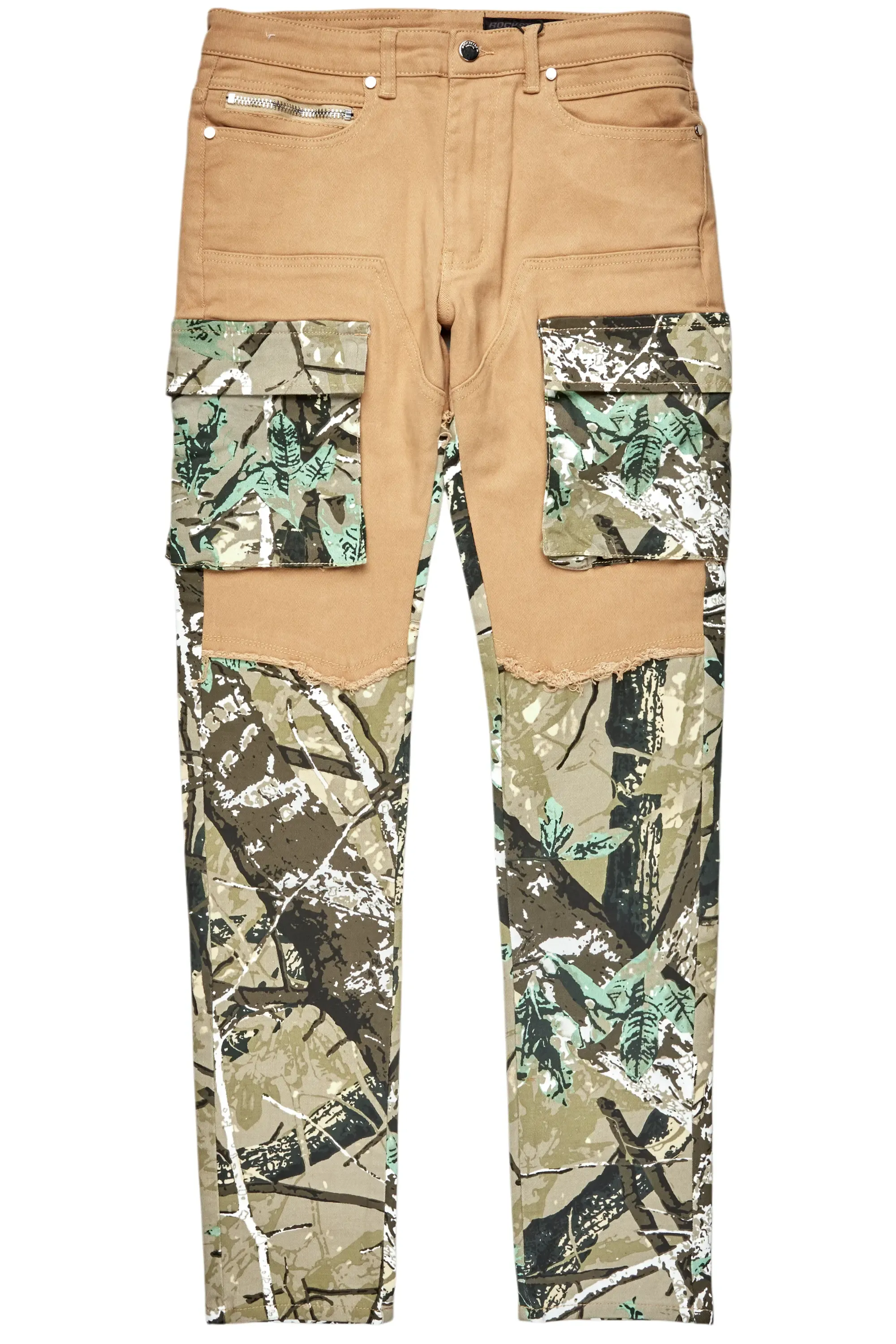 Denka Beige Slim Fit Jean sold by Rockstar Original product image thumbnail 2