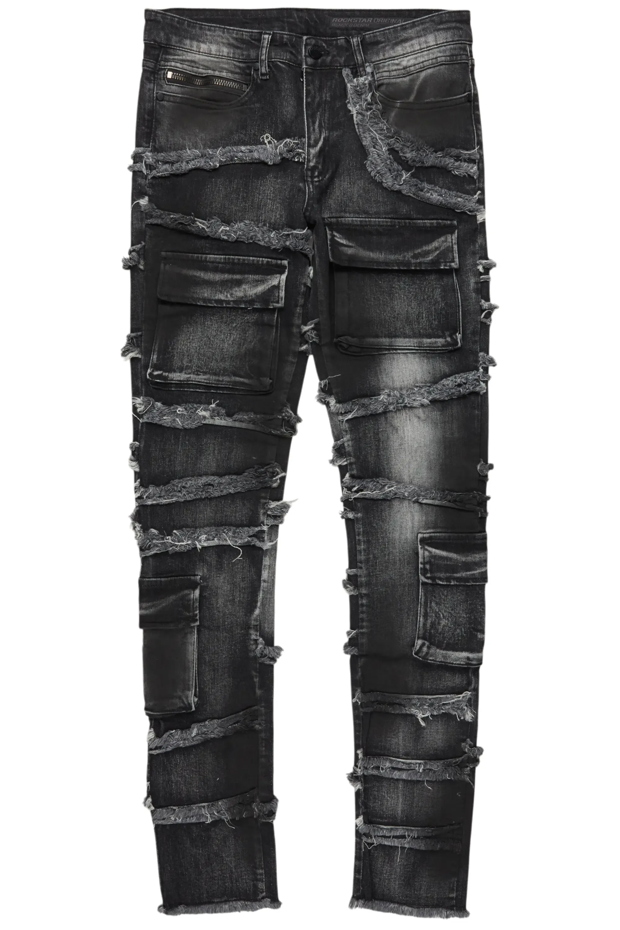 Yves Grey Skinny Cargo Jean sold by Rockstar Original product image thumbnail 2