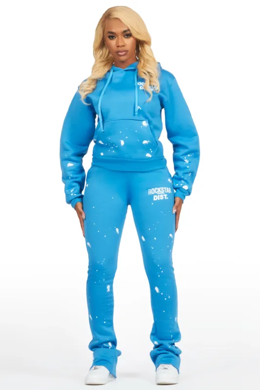 Hadley Bright Blue Super Stacked Trackset sold by Rockstar Original