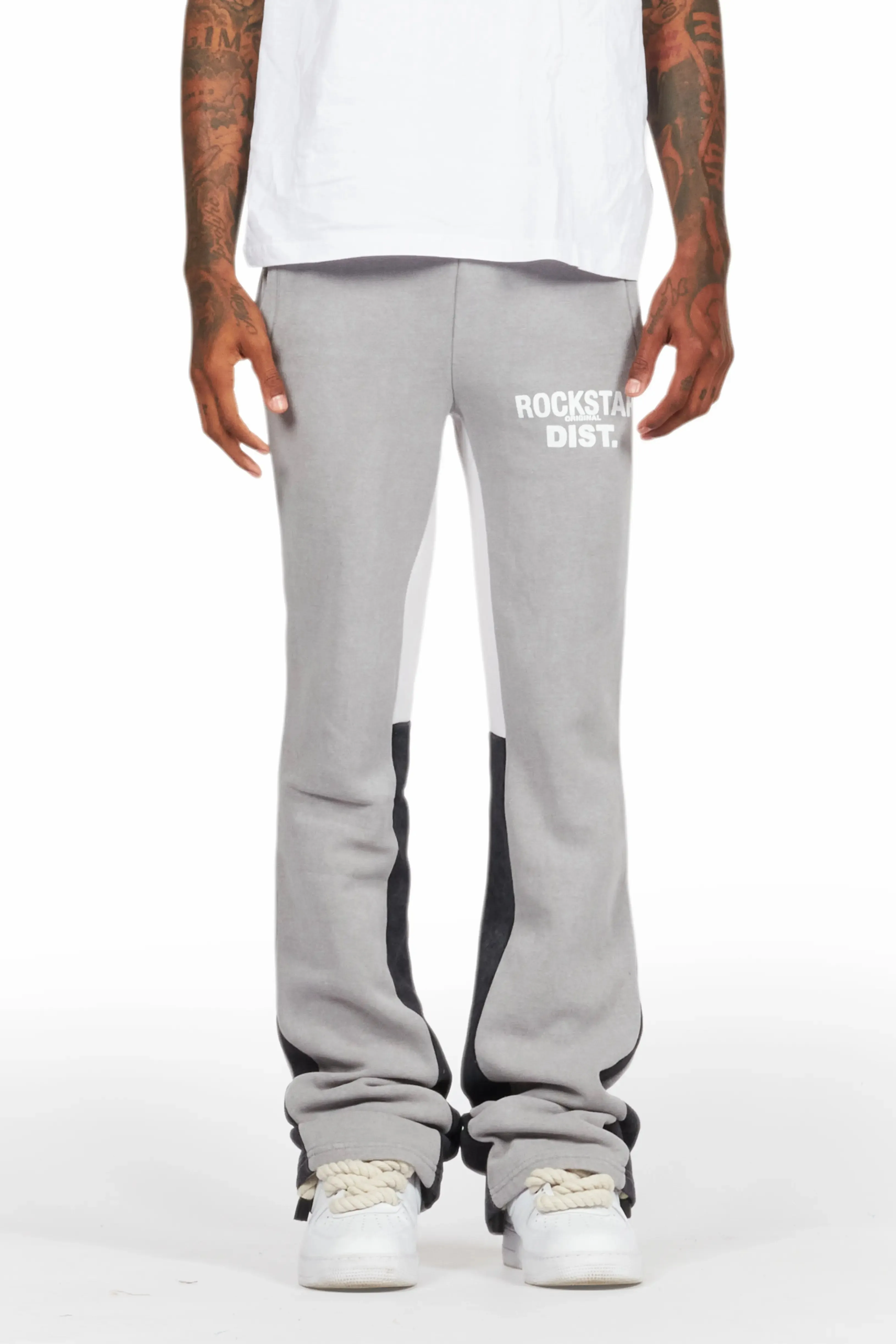 Alpine Vintage Grey Baggy Pant sold by Rockstar Original