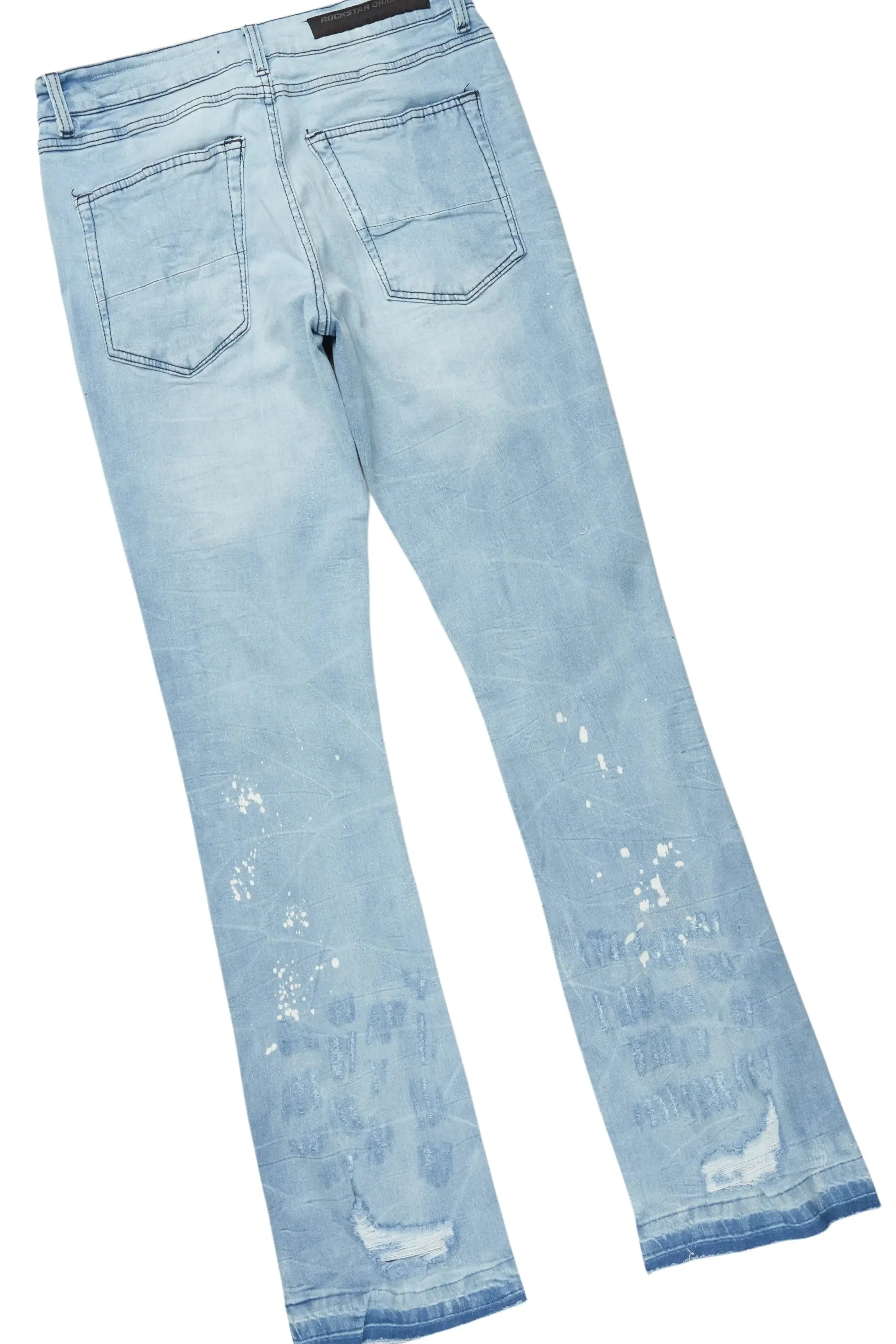 Deiter Red Long Sleeve/Stacked Flare Jean Set sold by Rockstar Original product image thumbnail 4