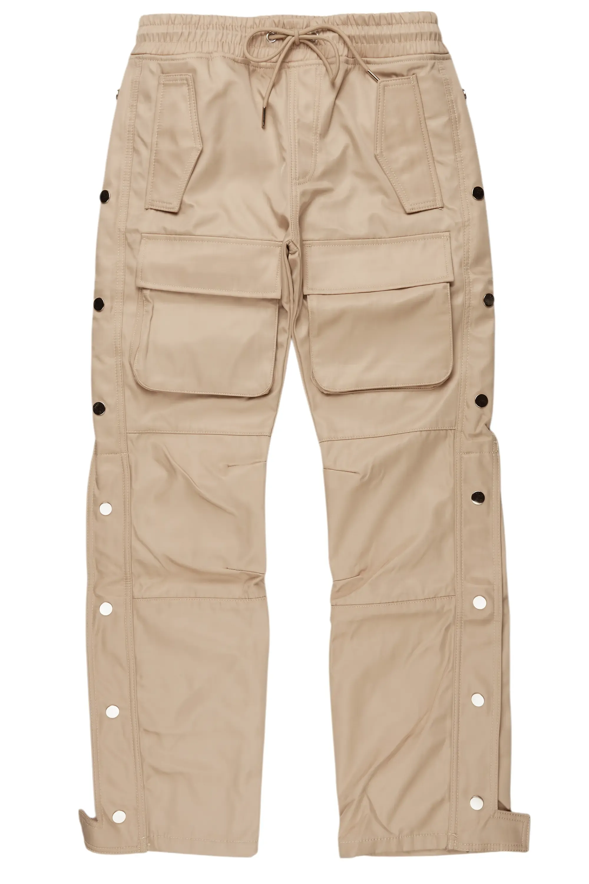 Yuri Beige Nylon Pants sold by Rockstar Original product image thumbnail 2