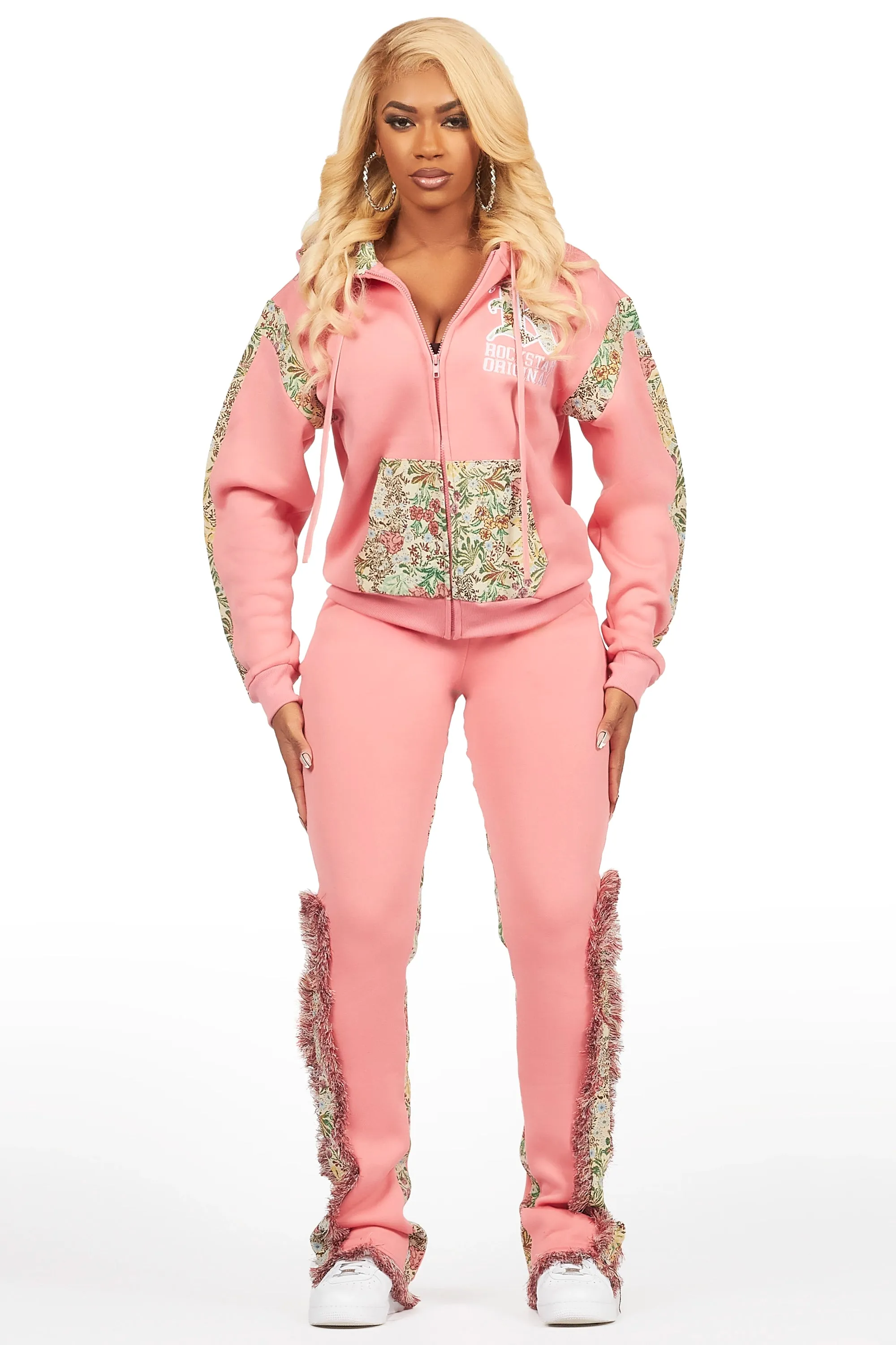 Linnea Rose Pink Tapestry Stacked Trackset sold by Rockstar Original product image thumbnail 2