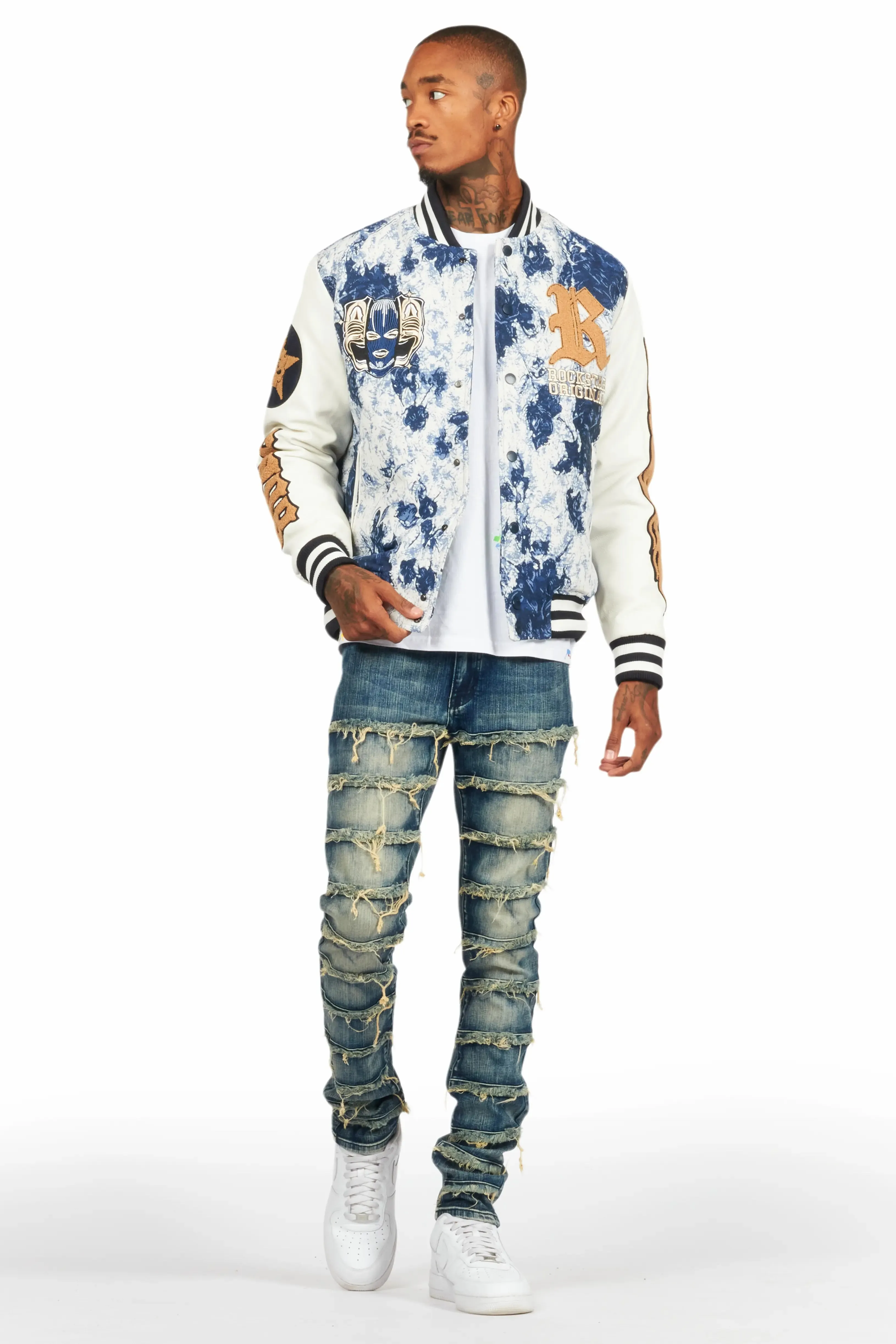 Waylon Tint Frayed Slim Fit Jean sold by Rockstar Original product image thumbnail 3