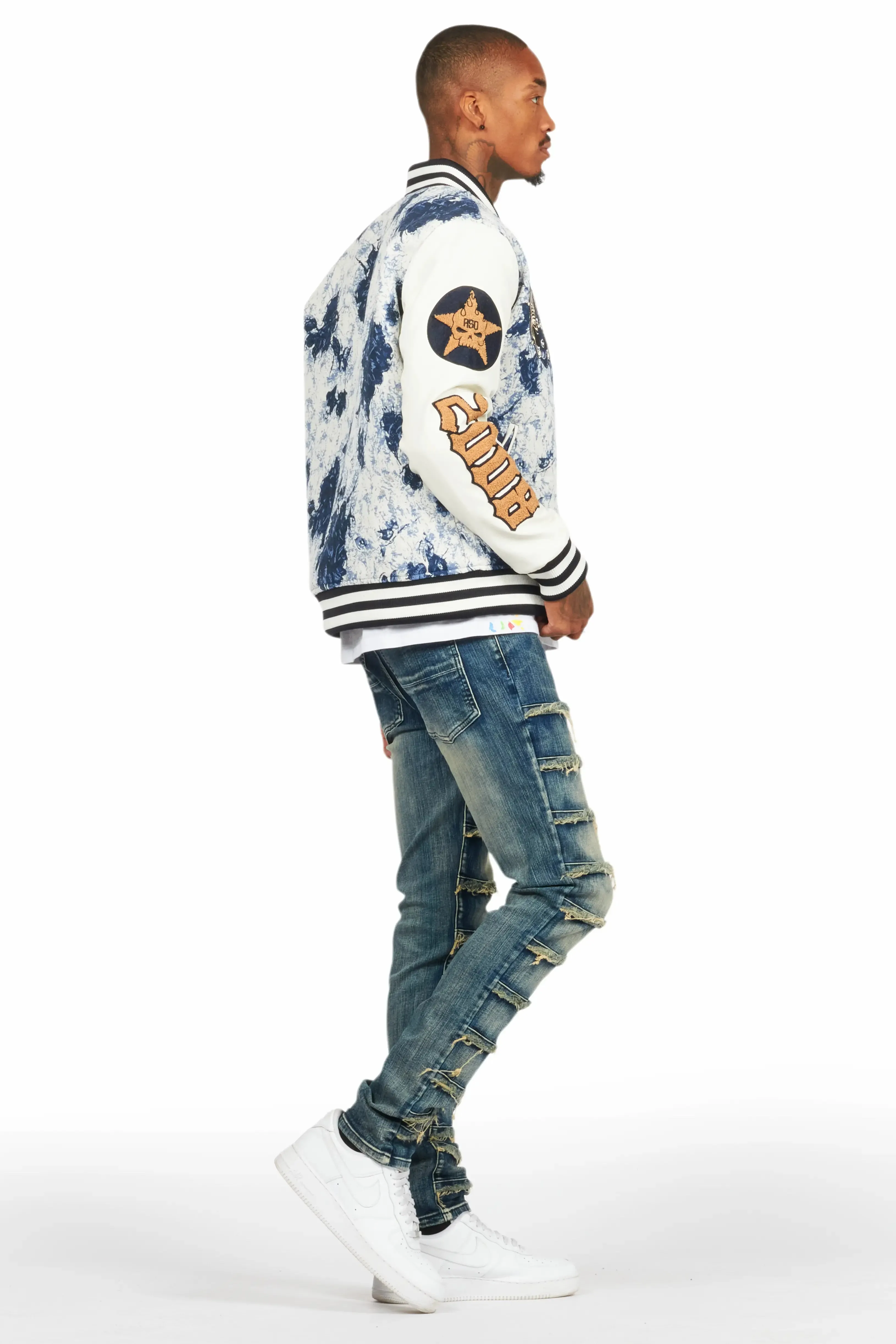 Waylon Tint Frayed Slim Fit Jean sold by Rockstar Original product image thumbnail 4