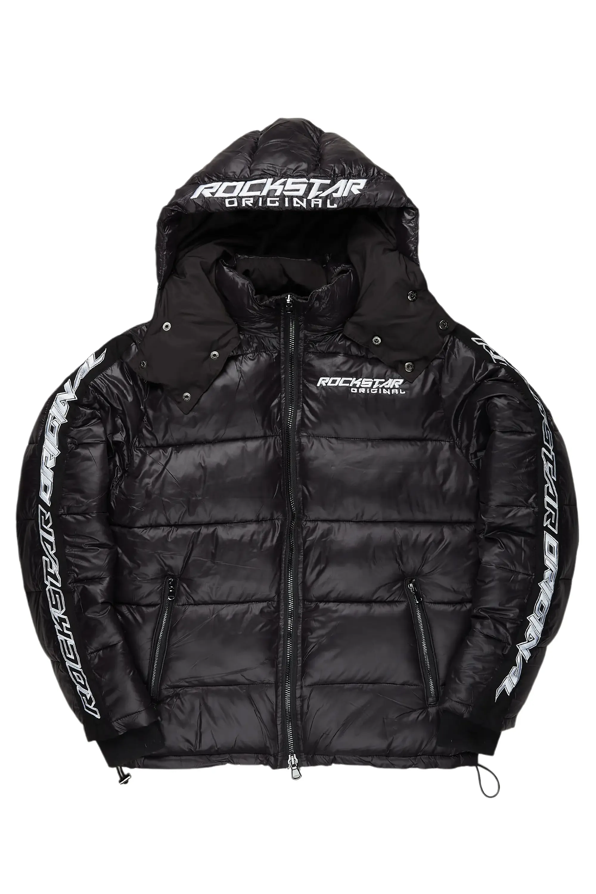 Alasia Jet Black Puffer Jacket sold by Rockstar Original