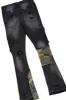 Beno Black/Black Long Sleeve T-Shirt & Zeta Super Stacked Flare Jean Bundle sold by Rockstar Original