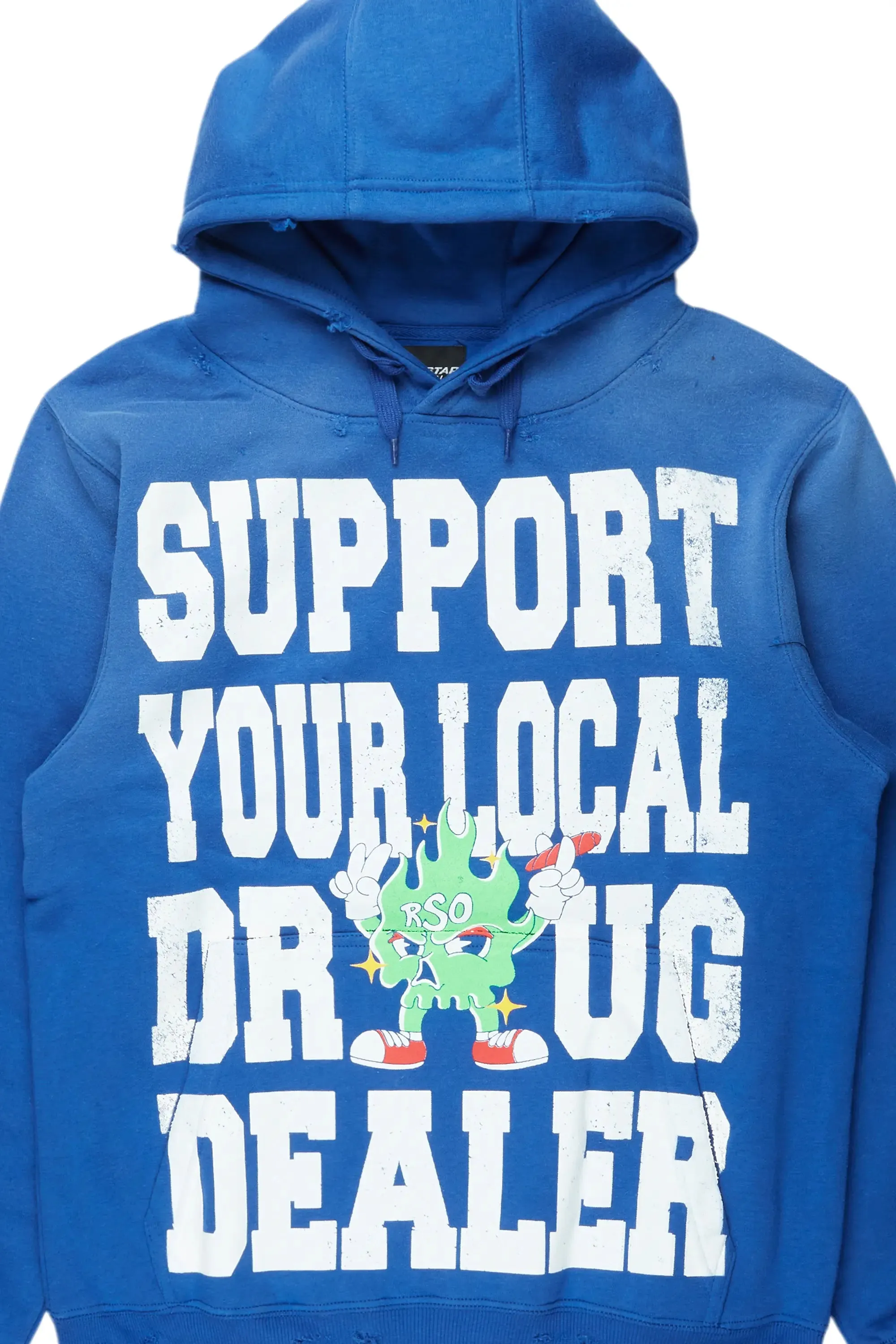 Mareona Royal Blue Oversized Hoodie sold by Rockstar Original product image thumbnail 2