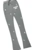 Halloway Heather Grey Zip Up Super Stacked Trackset sold by Rockstar Original