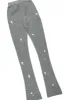 Halloway Heather Grey Zip Up Super Stacked Trackset sold by Rockstar Original