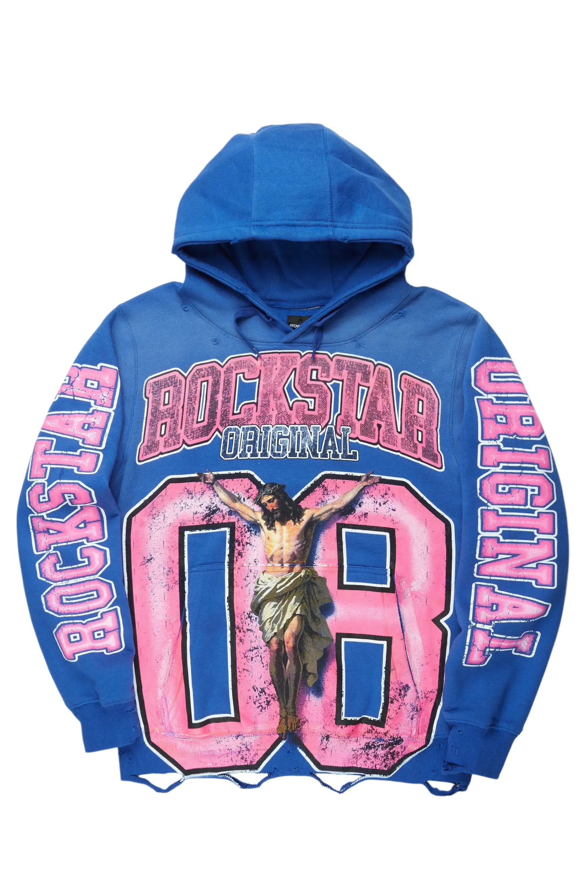 Tariqa Royal Blue Oversized Hoodie sold by Rockstar Original