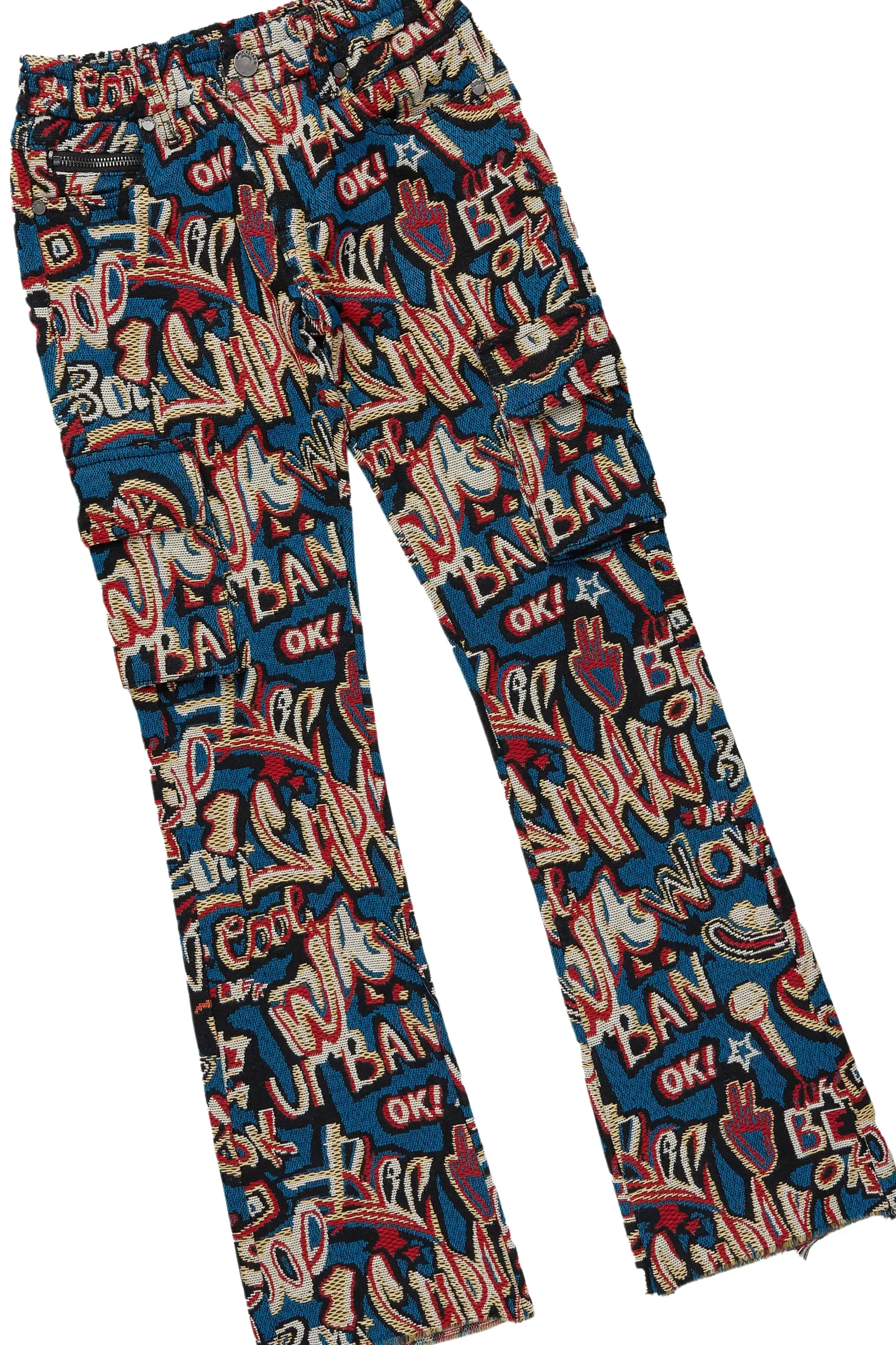 Boys Noam Black Hoodie/Stacked Flare Jean Set sold by Rockstar Original product image thumbnail 4