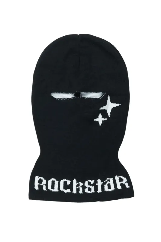 Seppo Black Embroidery Ski Mask sold by Rockstar Original