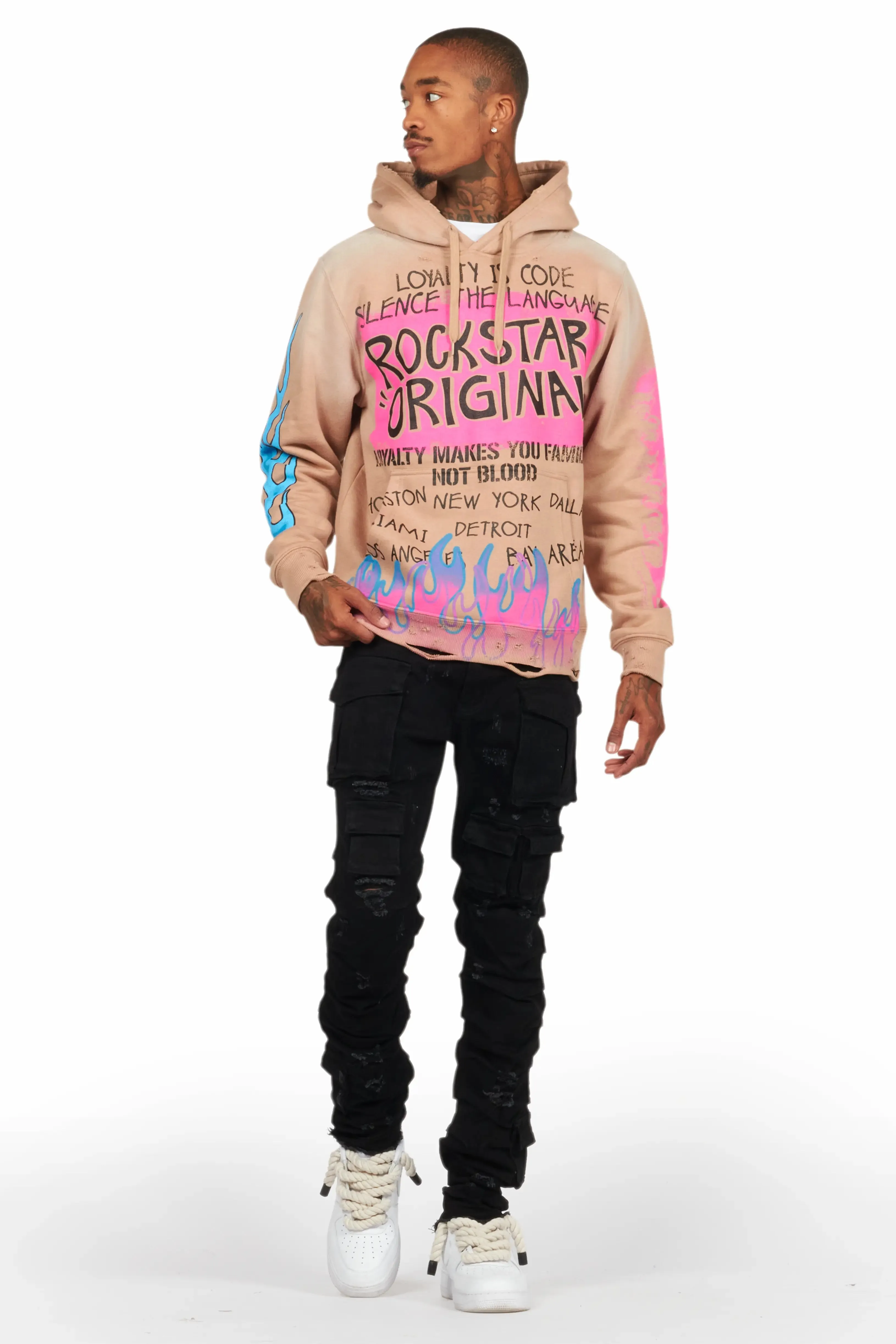 Gentry Black Slim Fit Jeans sold by Rockstar Original product image thumbnail 3