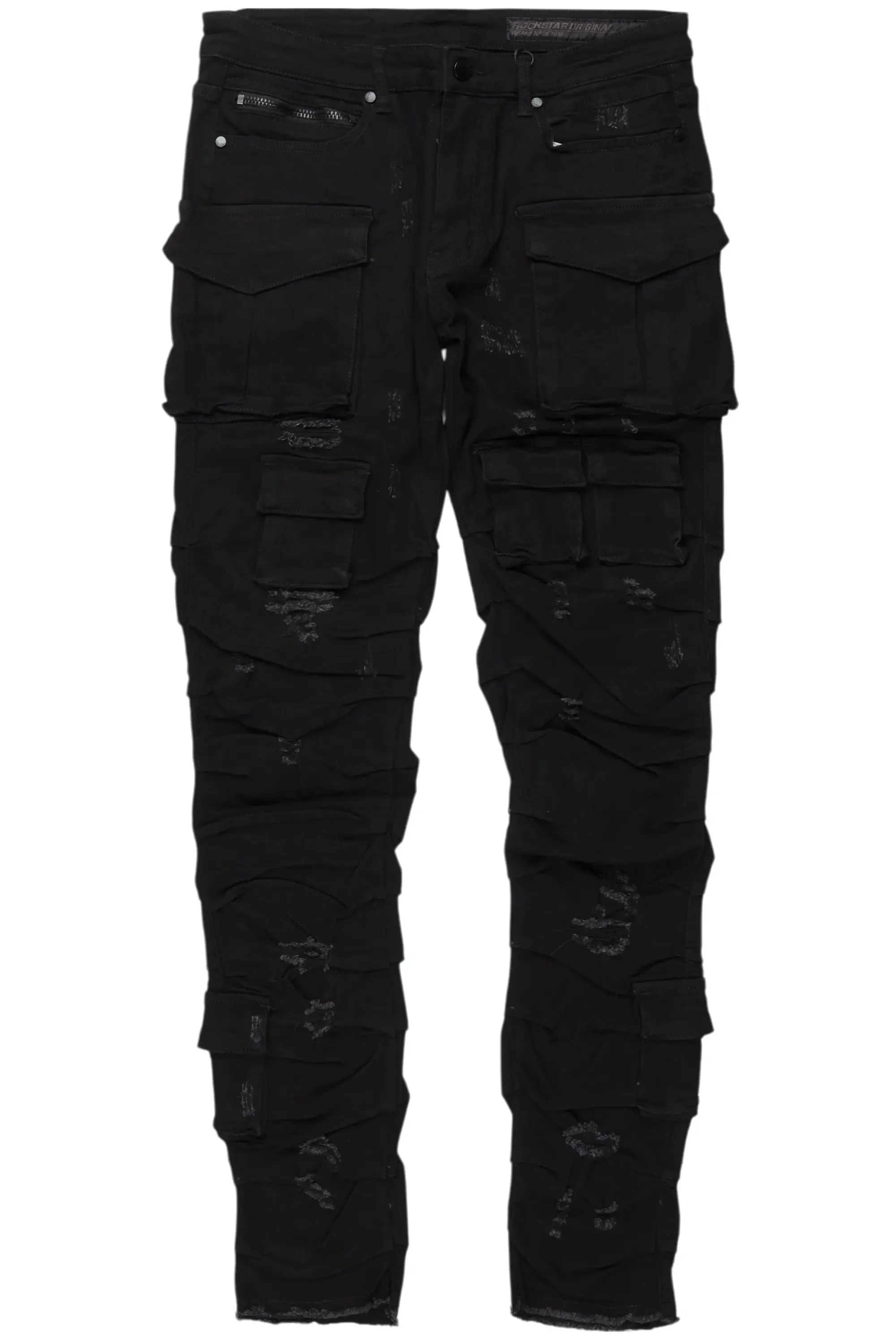 Gentry Black Slim Fit Jeans sold by Rockstar Original product image thumbnail 2