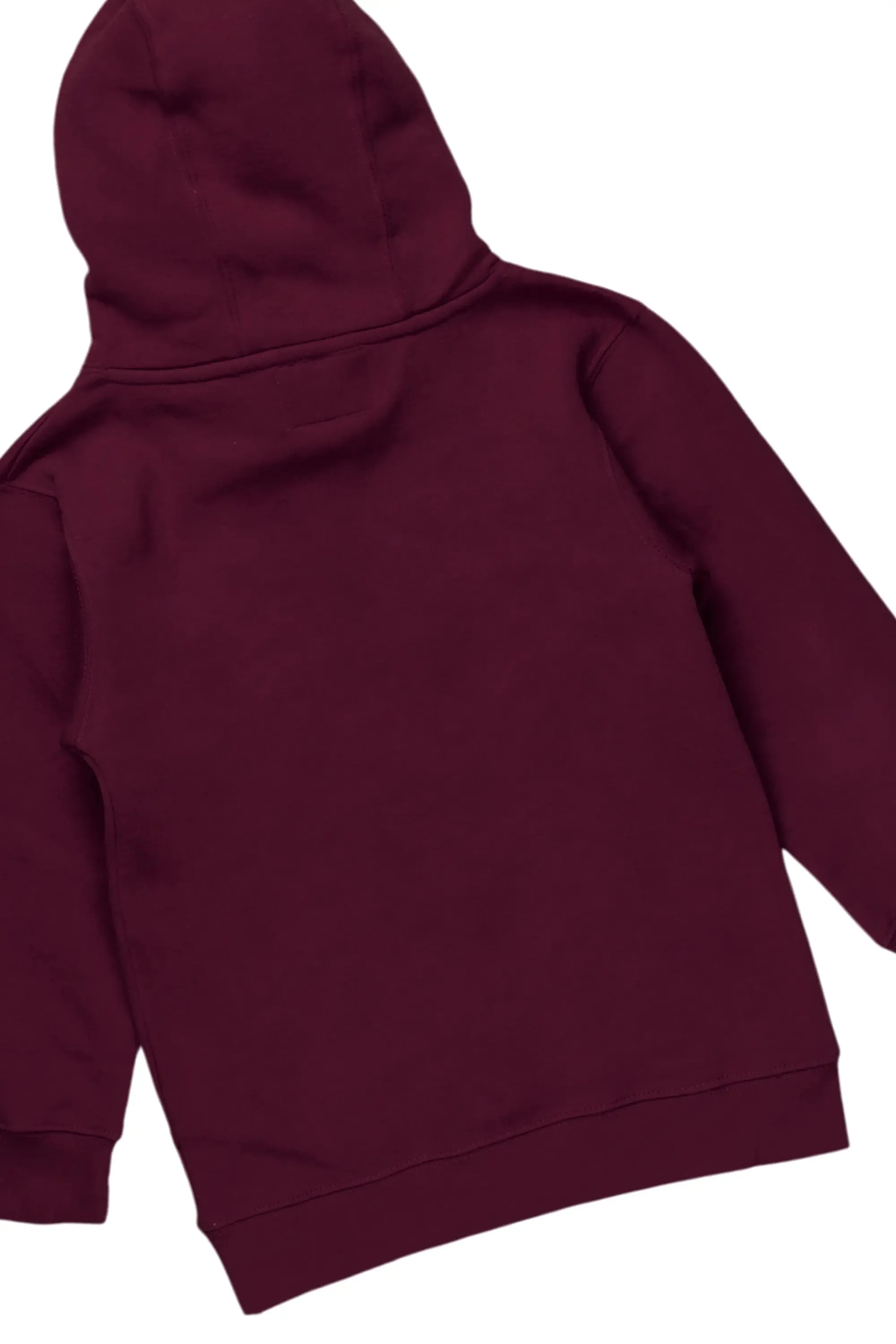 Boys Soweto Maroon Hoodie/Stack Flare Jean Set sold by Rockstar Original product image thumbnail 3