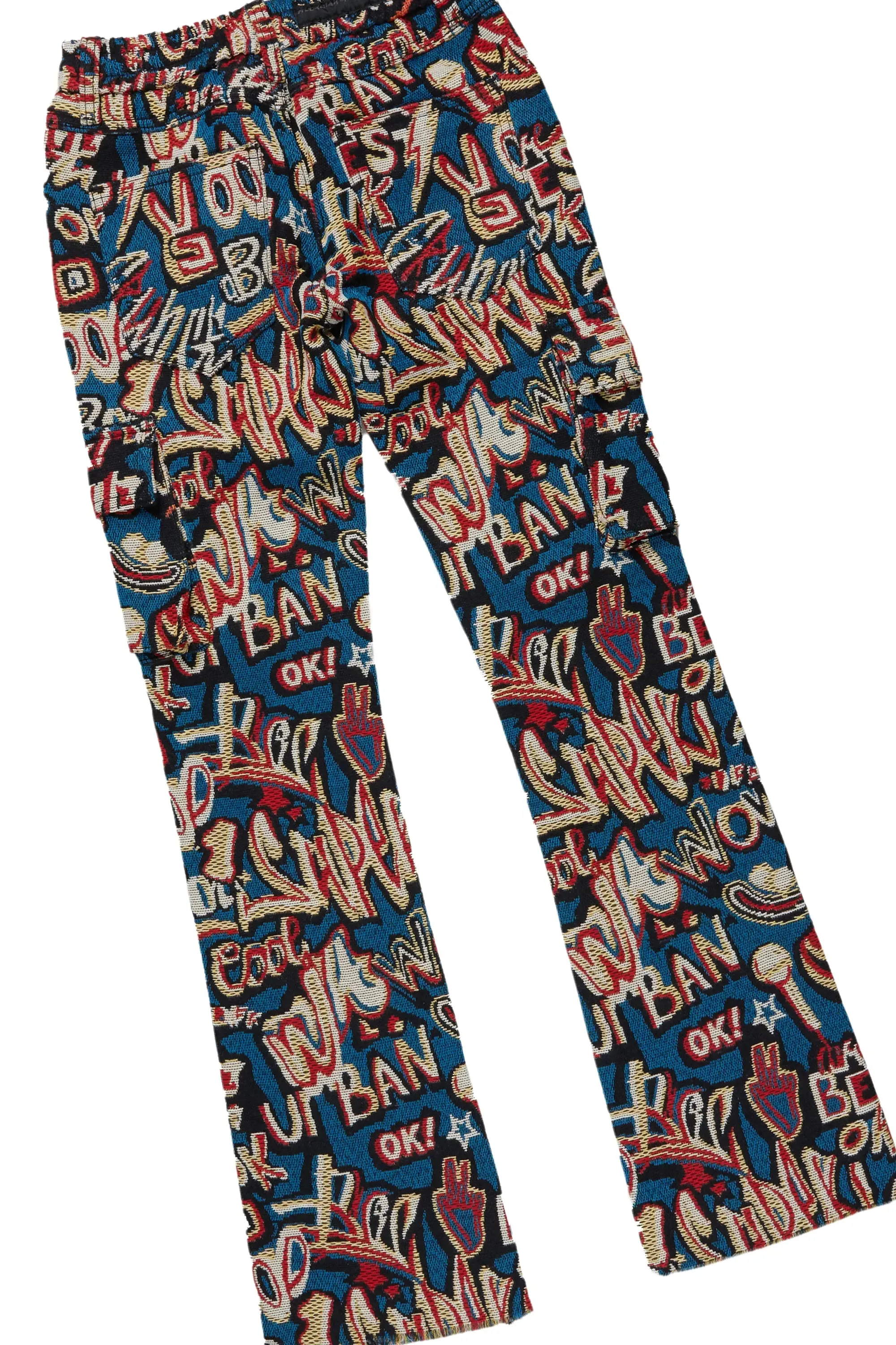 Boys Soweto Maroon Hoodie/Stack Flare Jean Set sold by Rockstar Original product image thumbnail 5