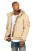 Adley Beige Utility Puffer Jacket sold by Rockstar Original