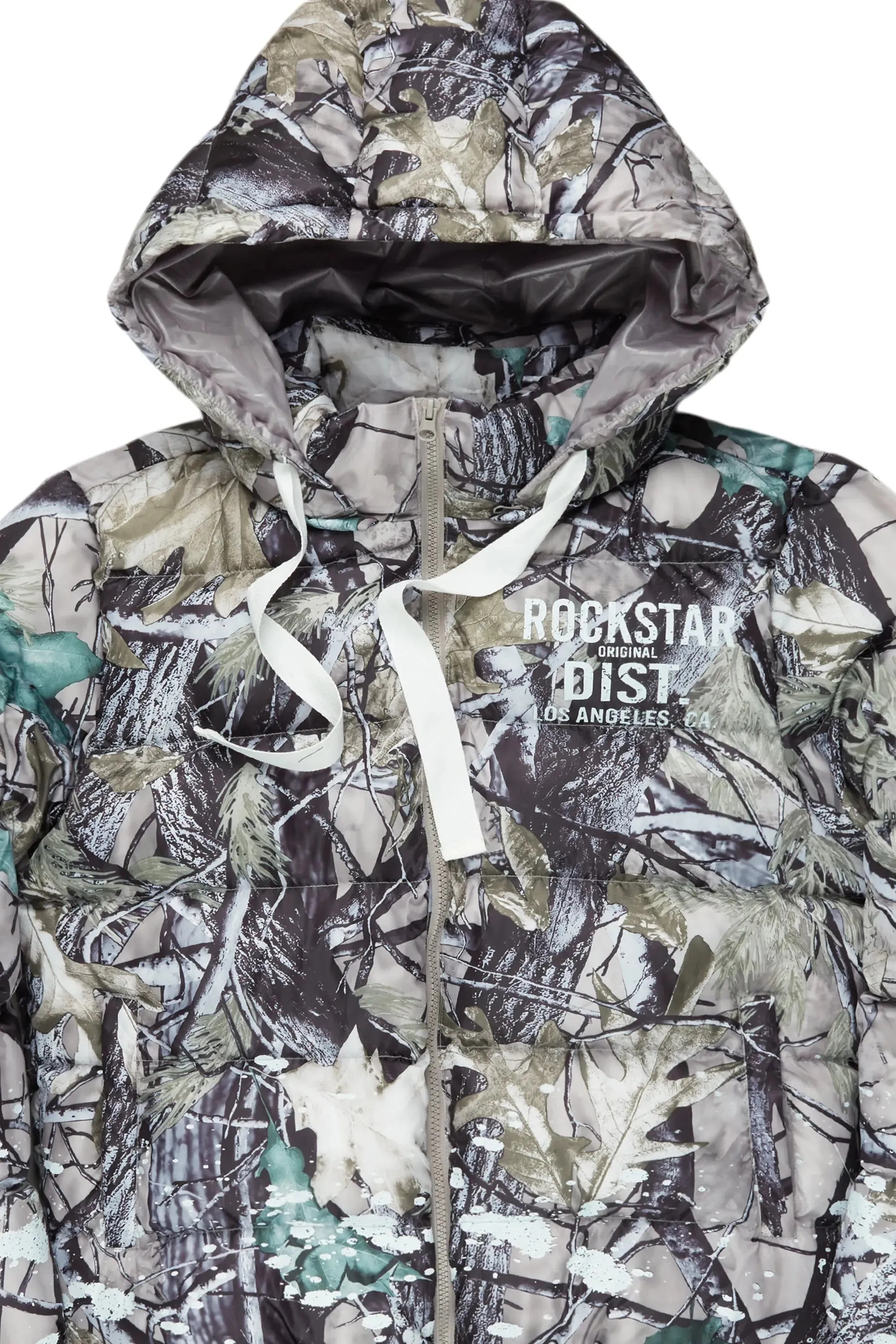 Art Dist. 2.0 Tree Camo Puffer Jacket sold by Rockstar Original product image thumbnail 5