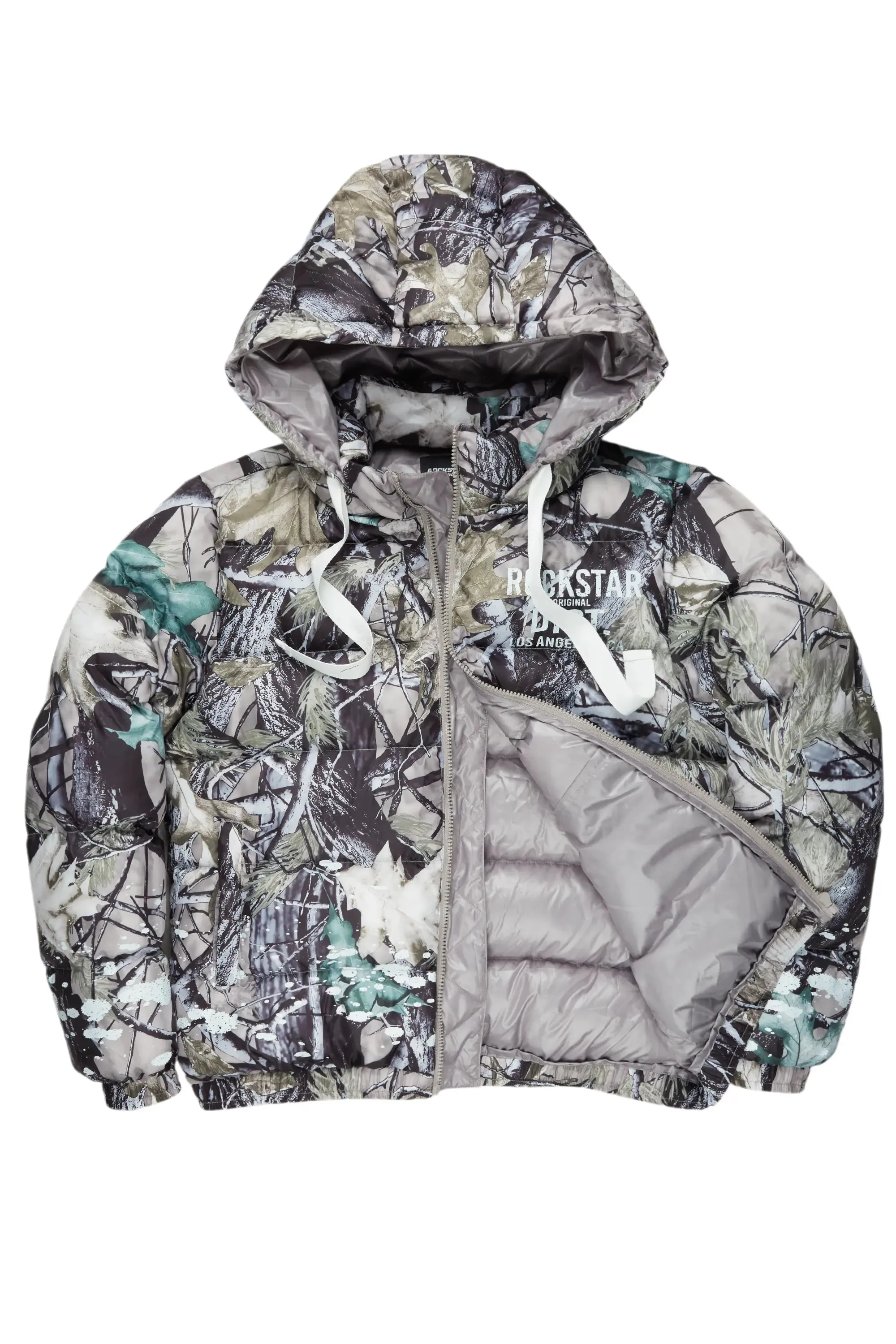 Art Dist. 2.0 Tree Camo Puffer Jacket sold by Rockstar Original product image thumbnail 3