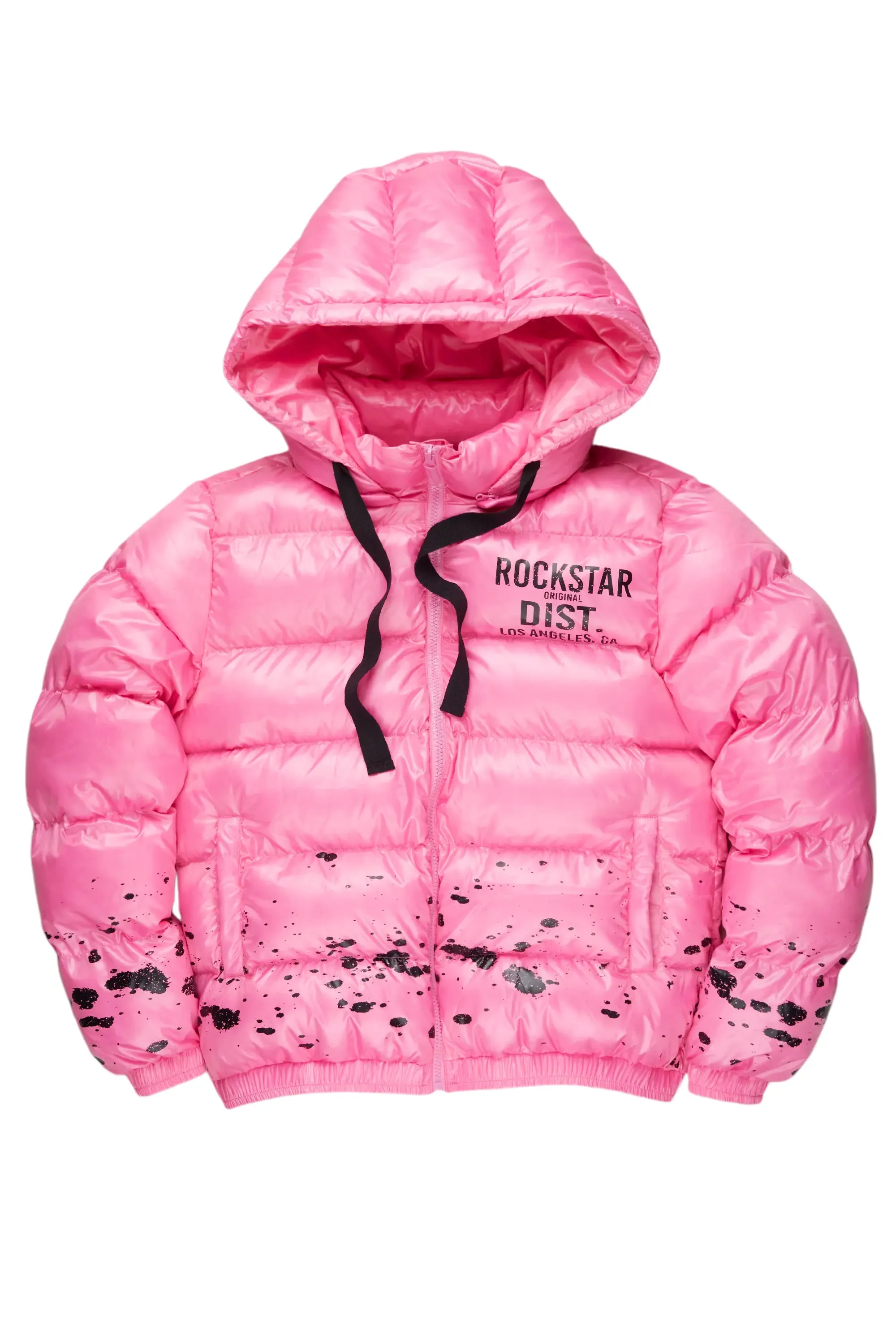 Art Dist. 2.0 Pink Puffer Jacket sold by Rockstar Original