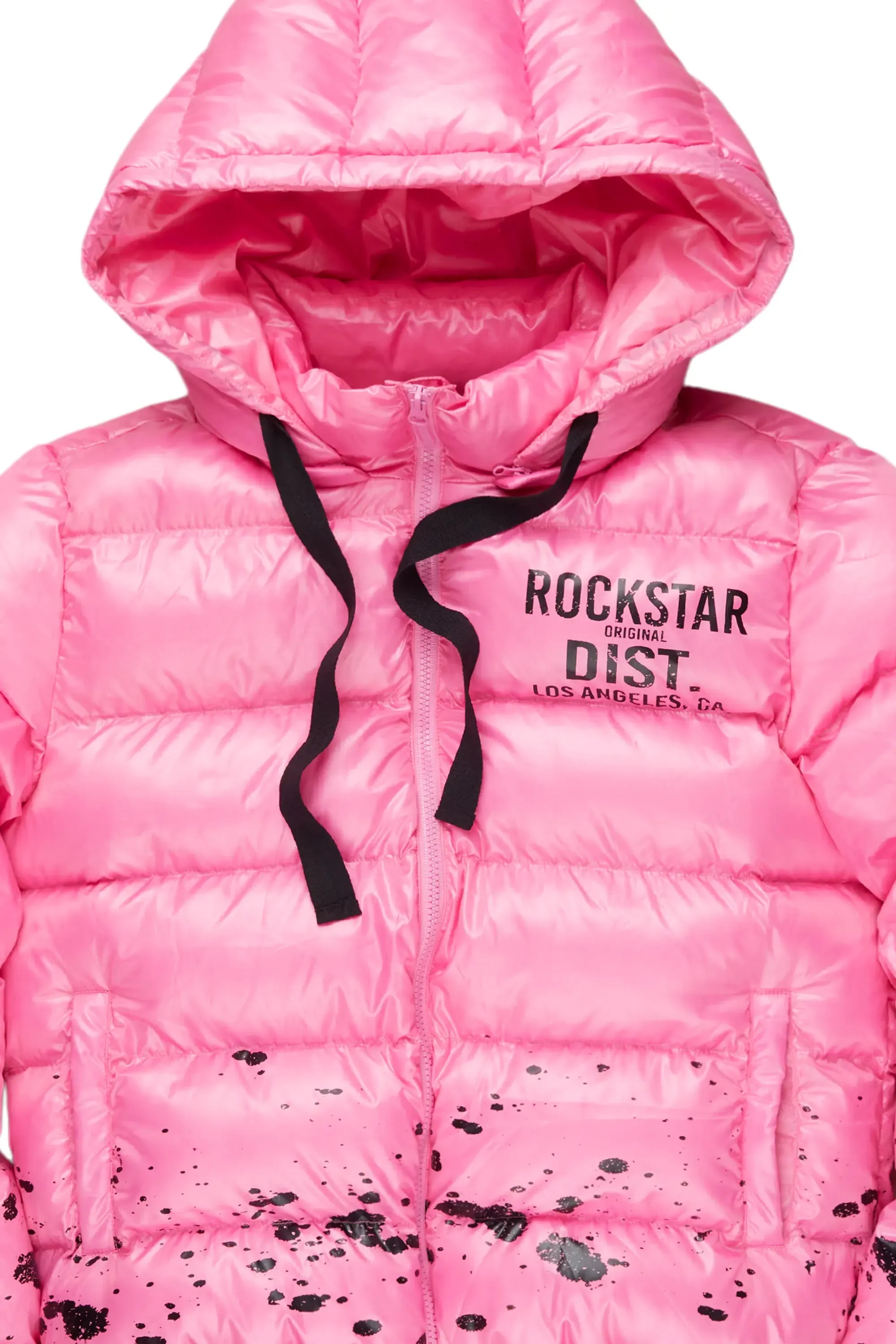 Art Dist. 2.0 Pink Puffer Jacket sold by Rockstar Original product image thumbnail 5
