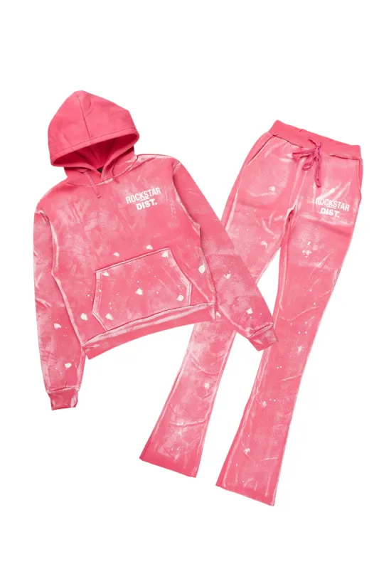 Keiana Hot Pink Super Stacked Trackset sold by Rockstar Original