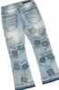 Boys Abdon Vintage Navy Hoodie/Stacked Flare Jean Set sold by Rockstar Original
