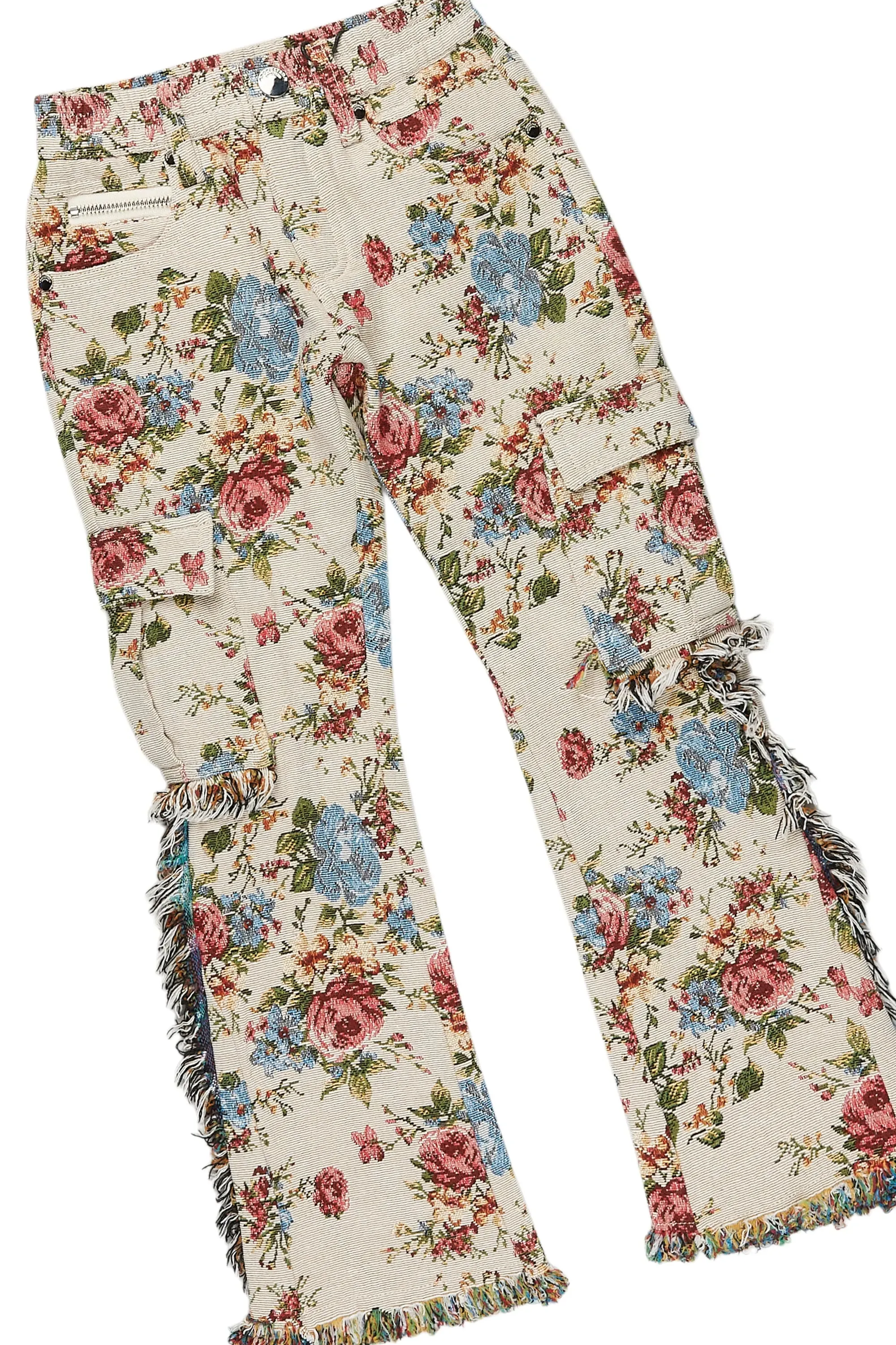 Girls Kaite Maroon Hoodie/Stacked Flare Jean Set sold by Rockstar Original product image thumbnail 4