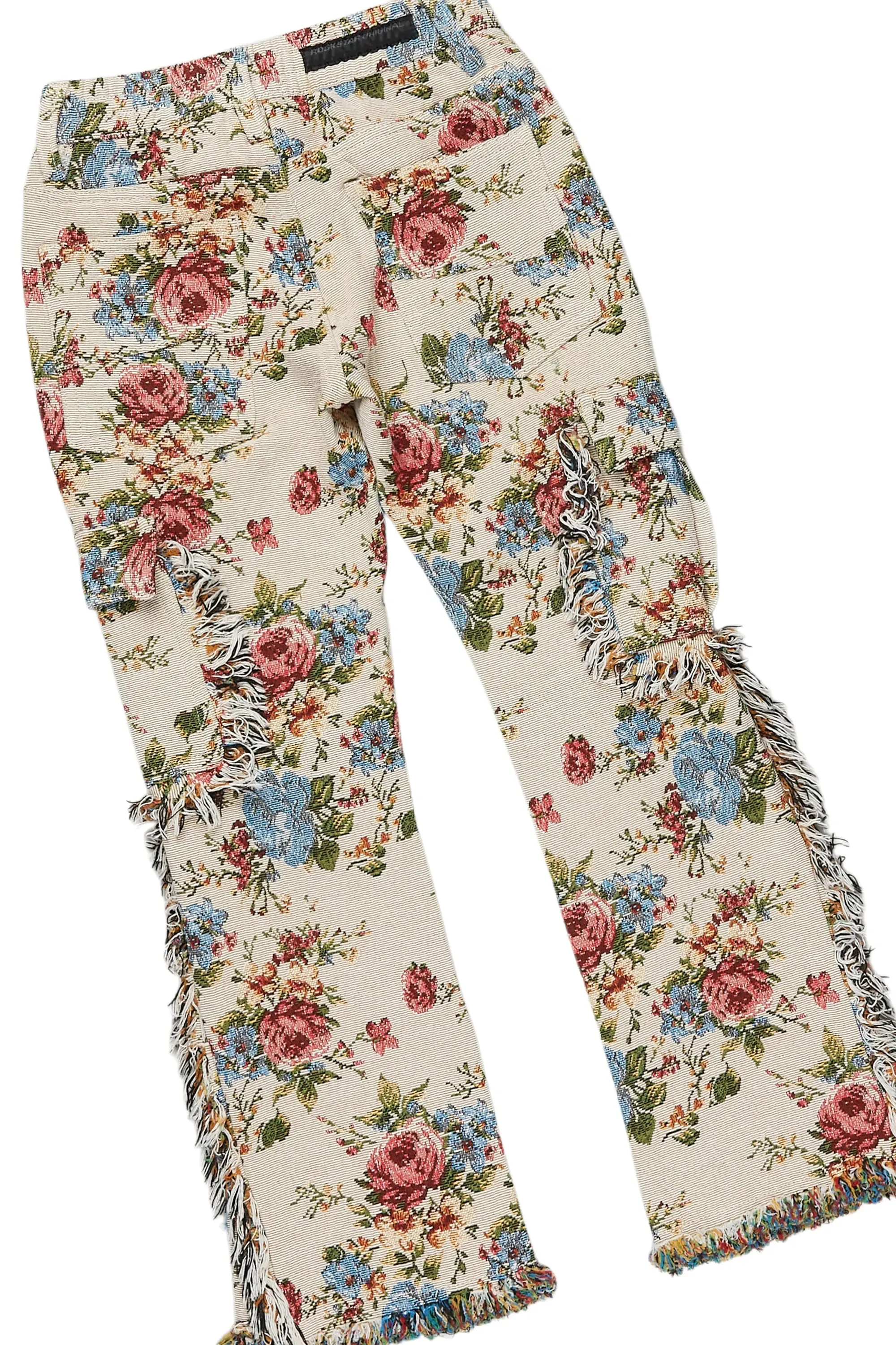 Girls Kaite Maroon Hoodie/Stacked Flare Jean Set sold by Rockstar Original product image thumbnail 5