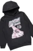 Boys Bede Vintage Black Hoodie/Stacked Flare Jean Set sold by Rockstar Original