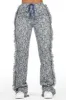 Syncere Navy Tapestry Stacked Pant sold by Rockstar Original