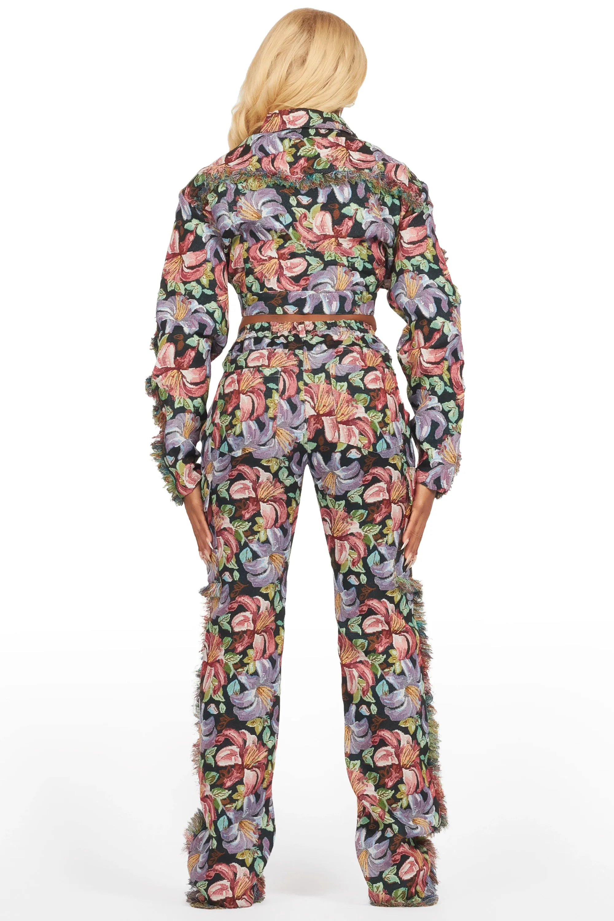 Tykima Black Tapestry Jacket sold by Rockstar Original product image thumbnail 5