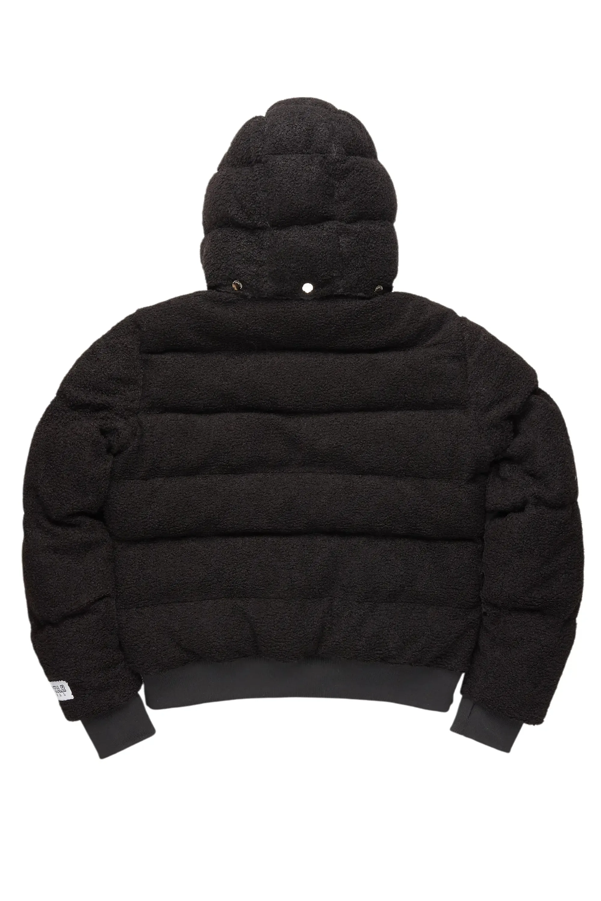 Kesia 2.0 Black Sherpa Puffer Jacket sold by Rockstar Original product image thumbnail 4
