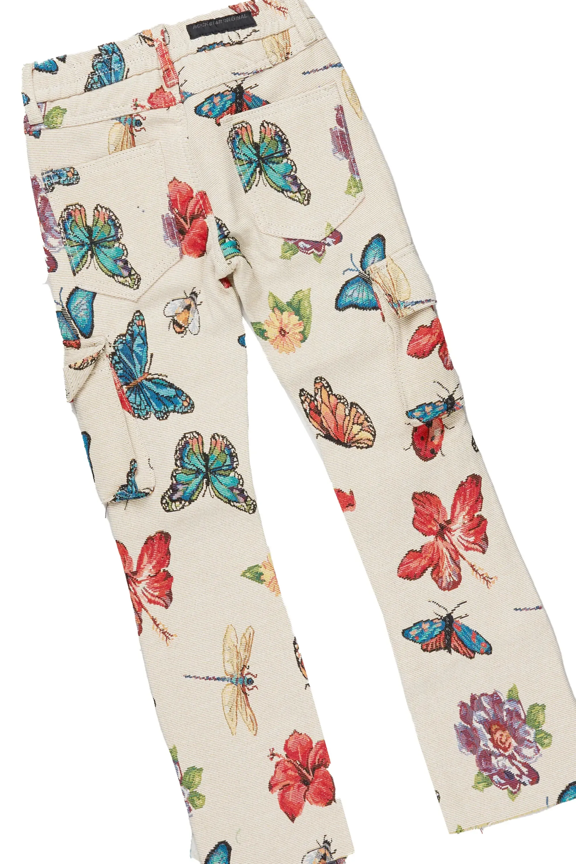 Girls Maeve Purple Hoodie/Stacked Flare Jean Set sold by Rockstar Original product image thumbnail 5