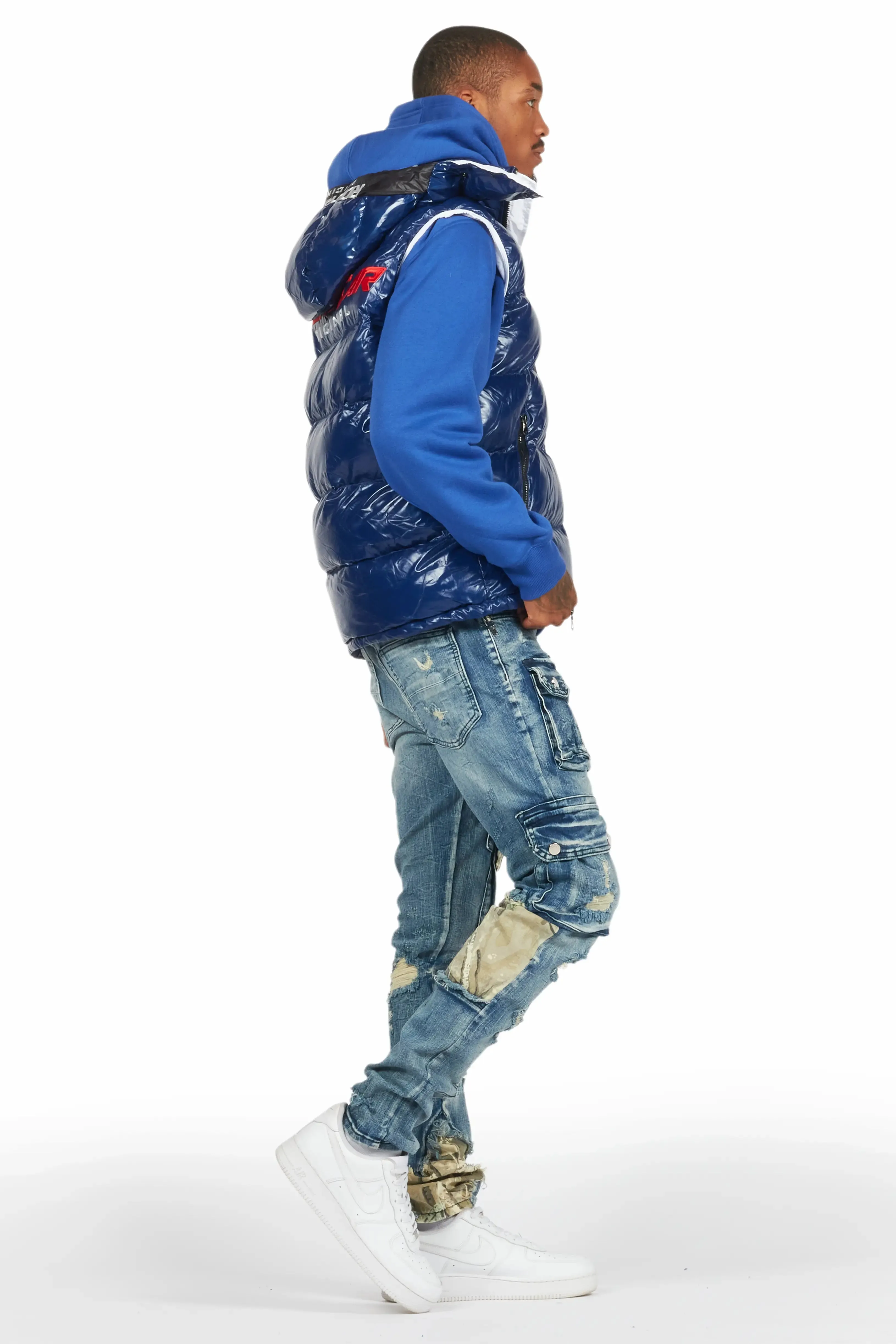 Zeta Blue Slim Fit Jeans sold by Rockstar Original product image thumbnail 4