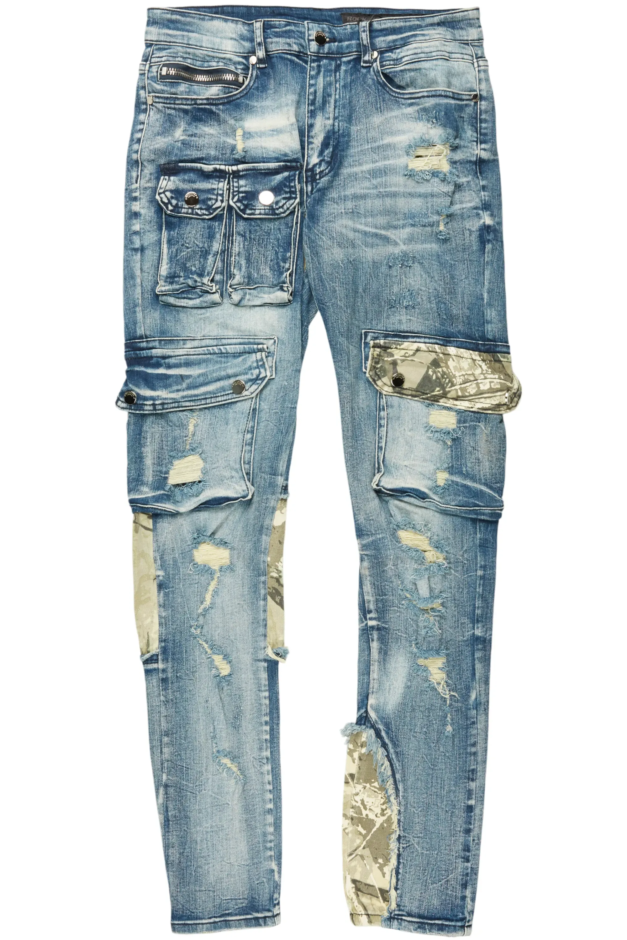 Zeta Blue Slim Fit Jeans sold by Rockstar Original product image thumbnail 2