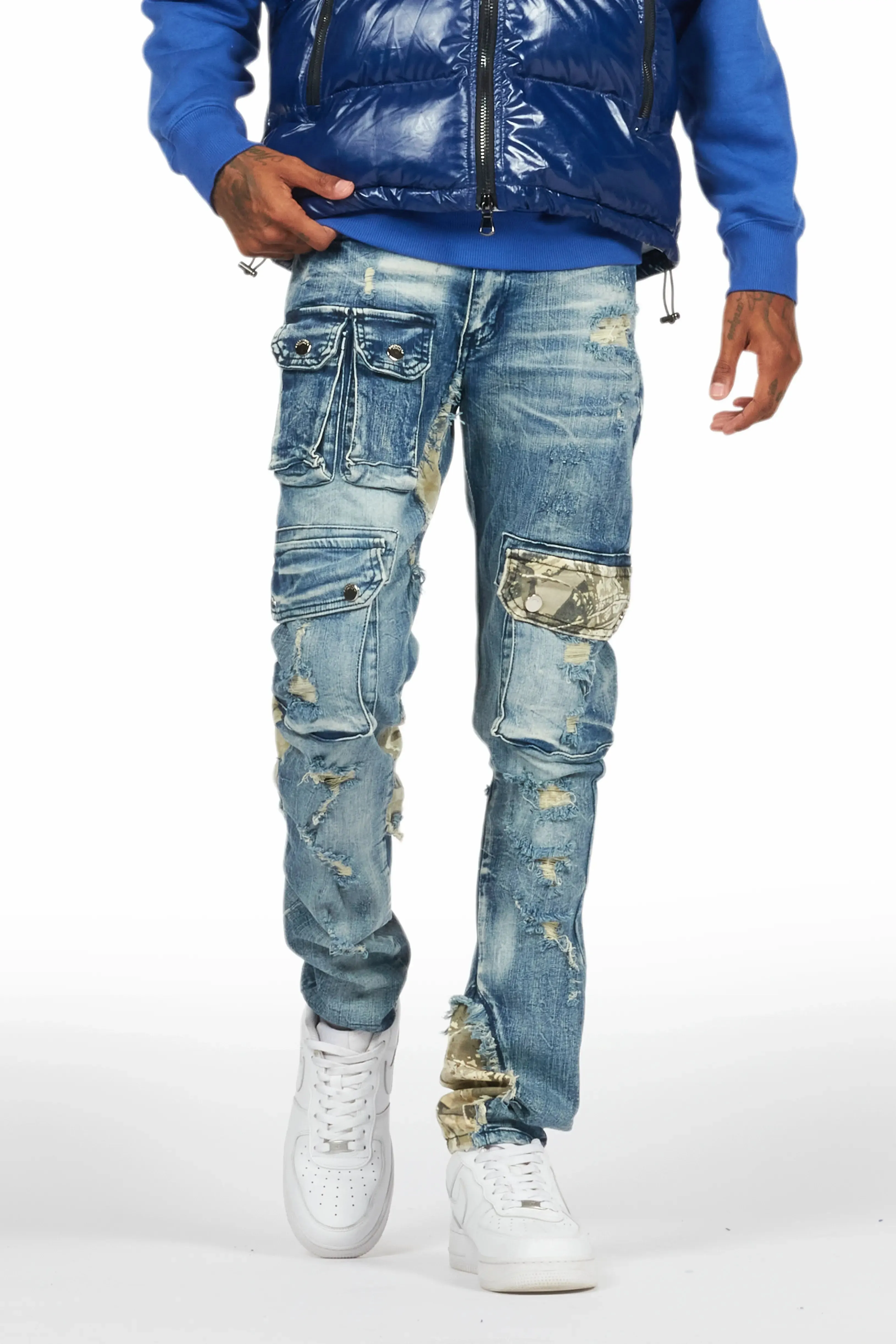Zeta Blue Slim Fit Jeans sold by Rockstar Original