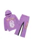Boys Santino Purple Baggy Stacked Track Set sold by Rockstar Original