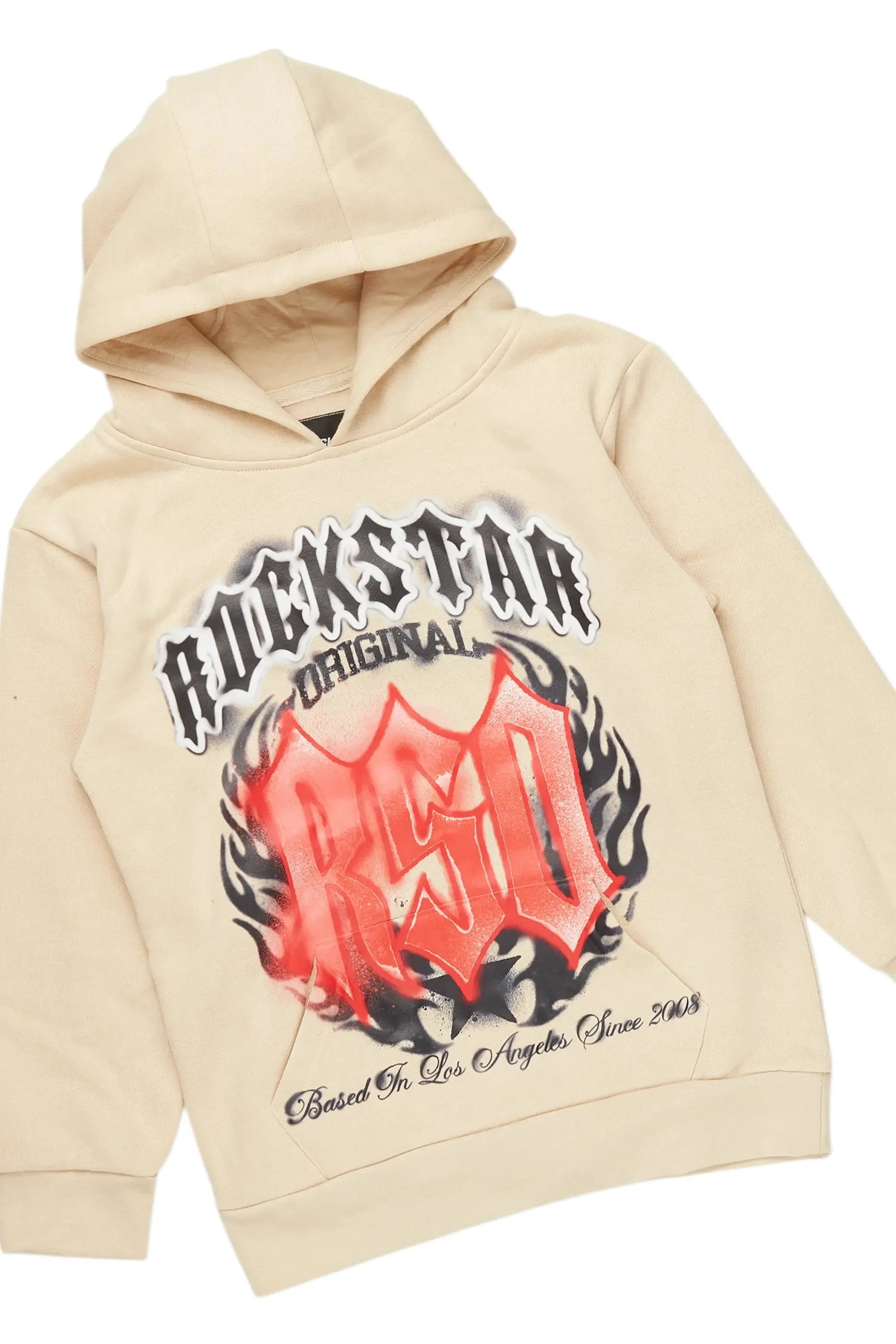 Boys Boaz Beige Stacked Track Set sold by Rockstar Original product image thumbnail 2