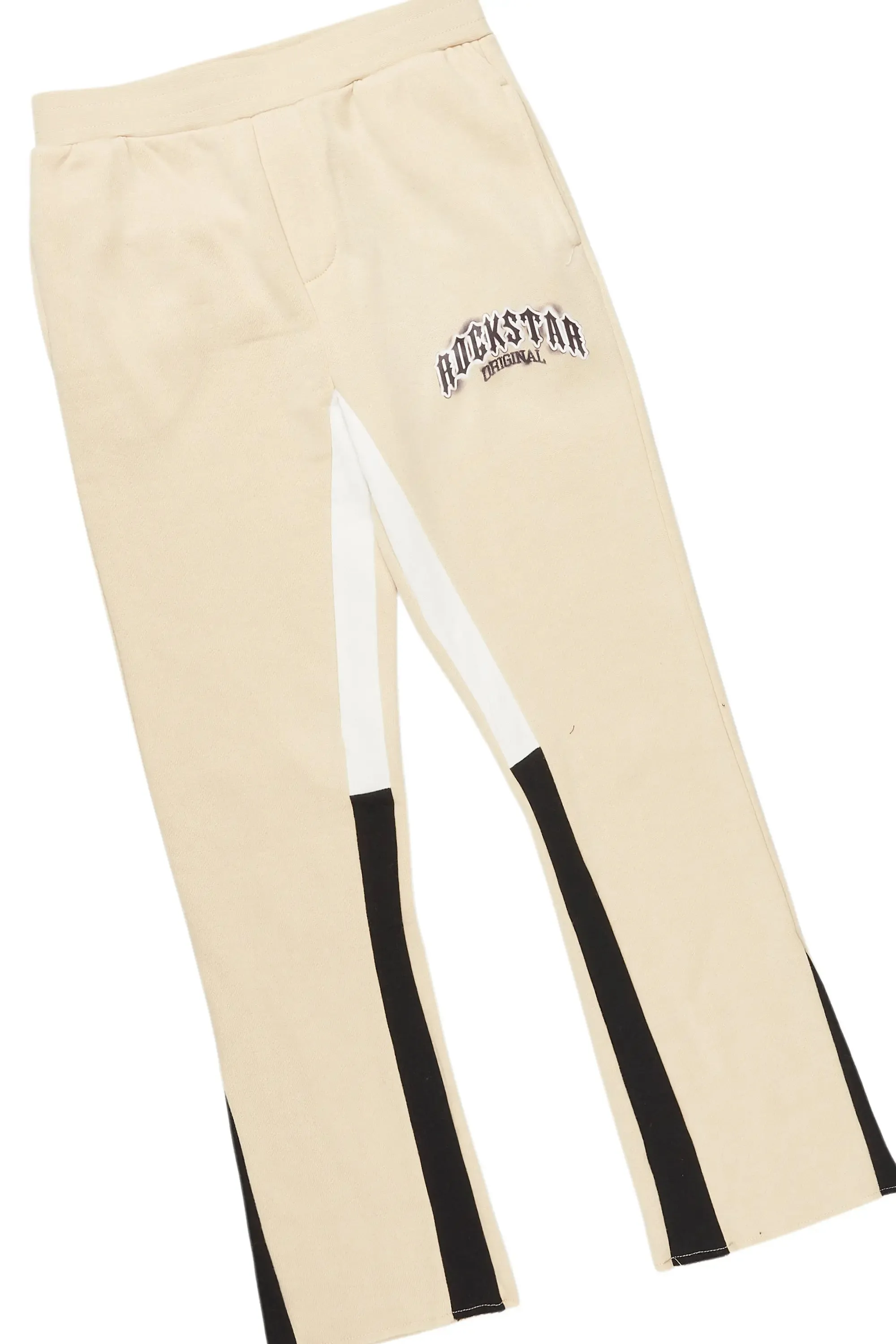 Boys Boaz Beige Stacked Track Set sold by Rockstar Original product image thumbnail 3