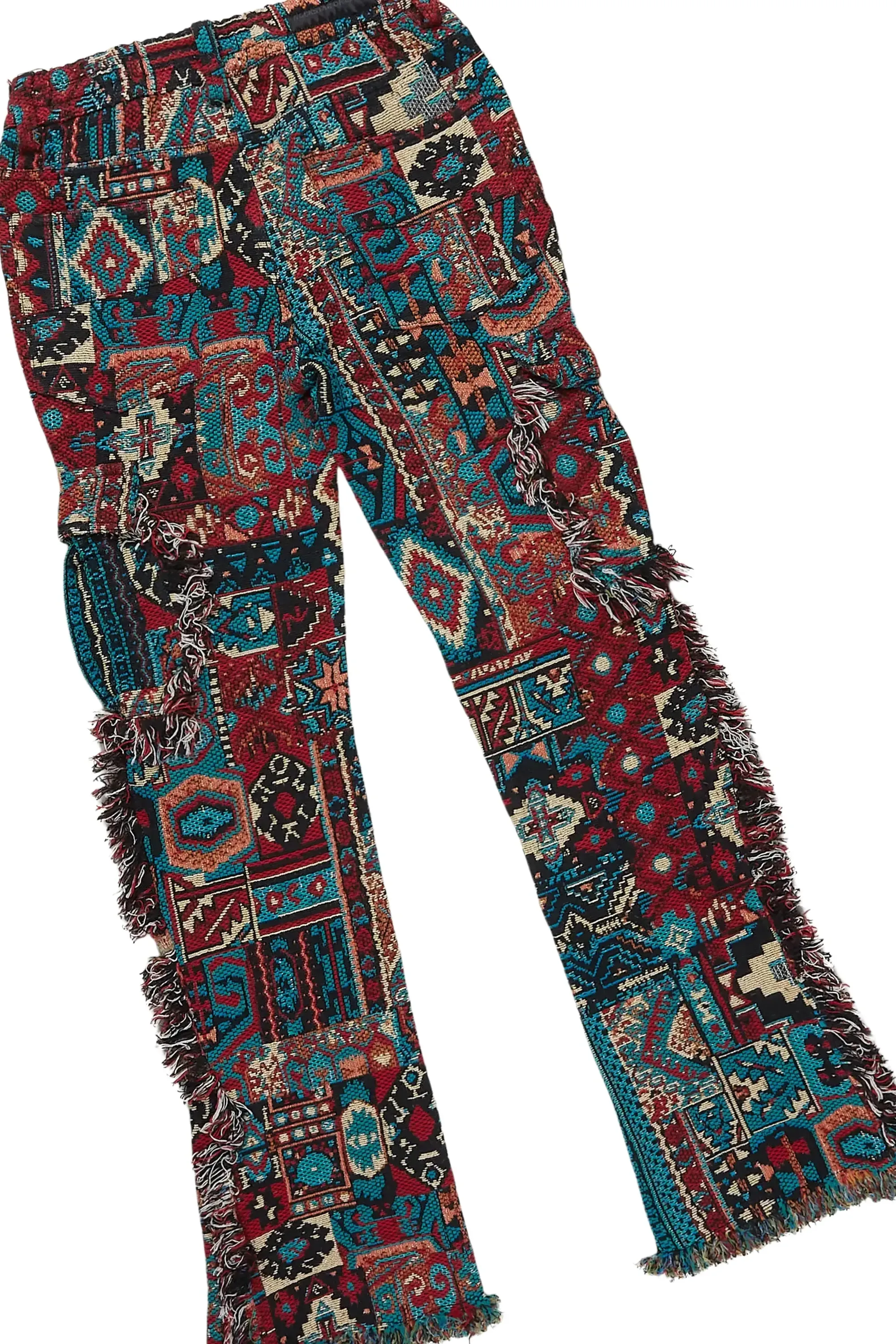 Boys Hans Maroon Hoodie/Stacked Flare Jean Set sold by Rockstar Original product image thumbnail 4