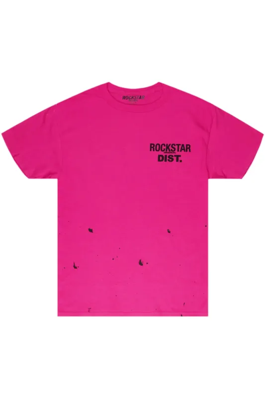 Raffer Fuchsia Graphic T-Shirt sold by Rockstar Original