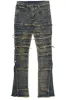 Horado Tint Wash Stacked Flare Jean sold by Rockstar Original