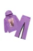 Boys Tonio Purple Baggy Stacked Track Set sold by Rockstar Original