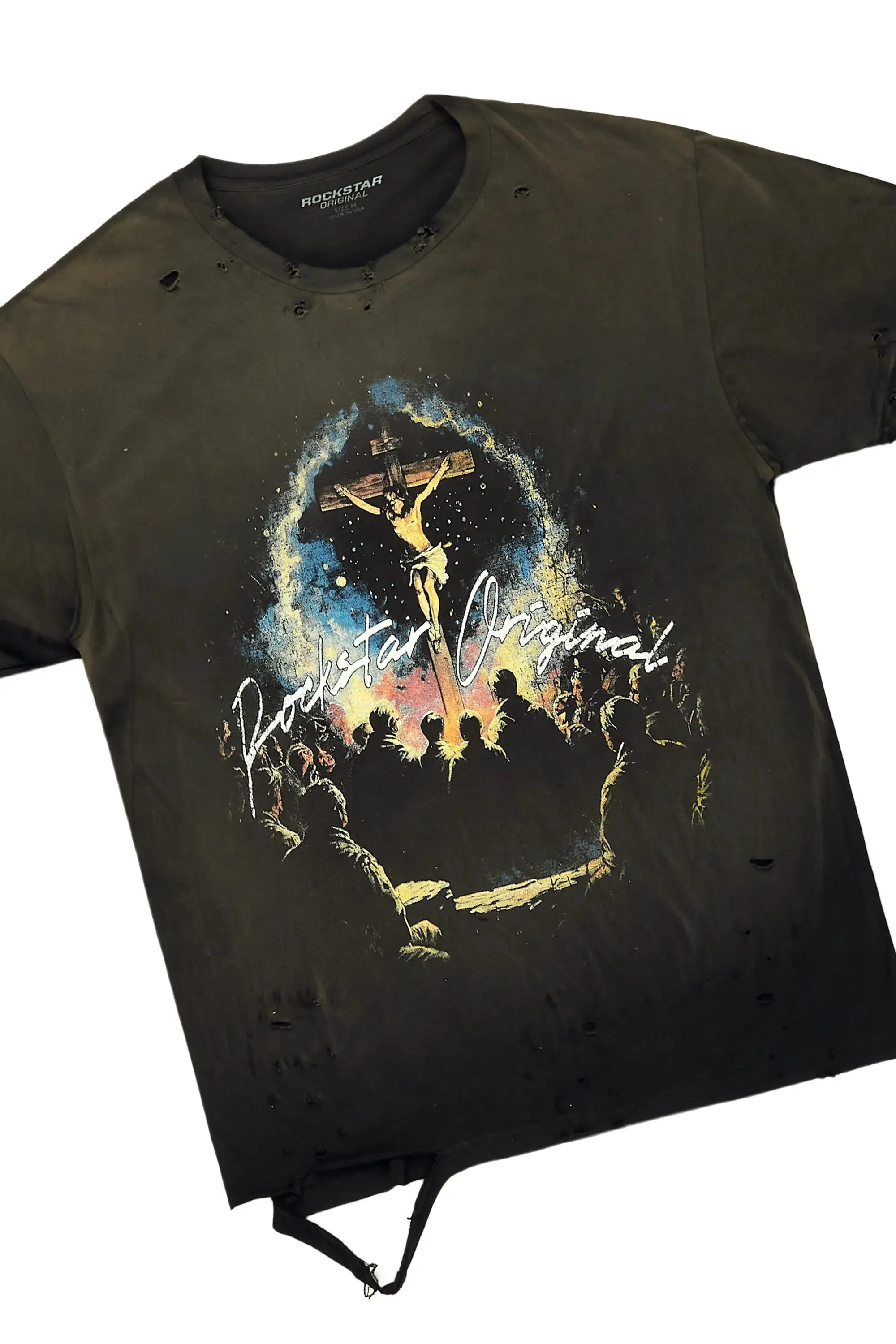 Lajos Black T-Shirt & Shake Slim Fit Jean Bundle sold by Rockstar Original product image thumbnail 2