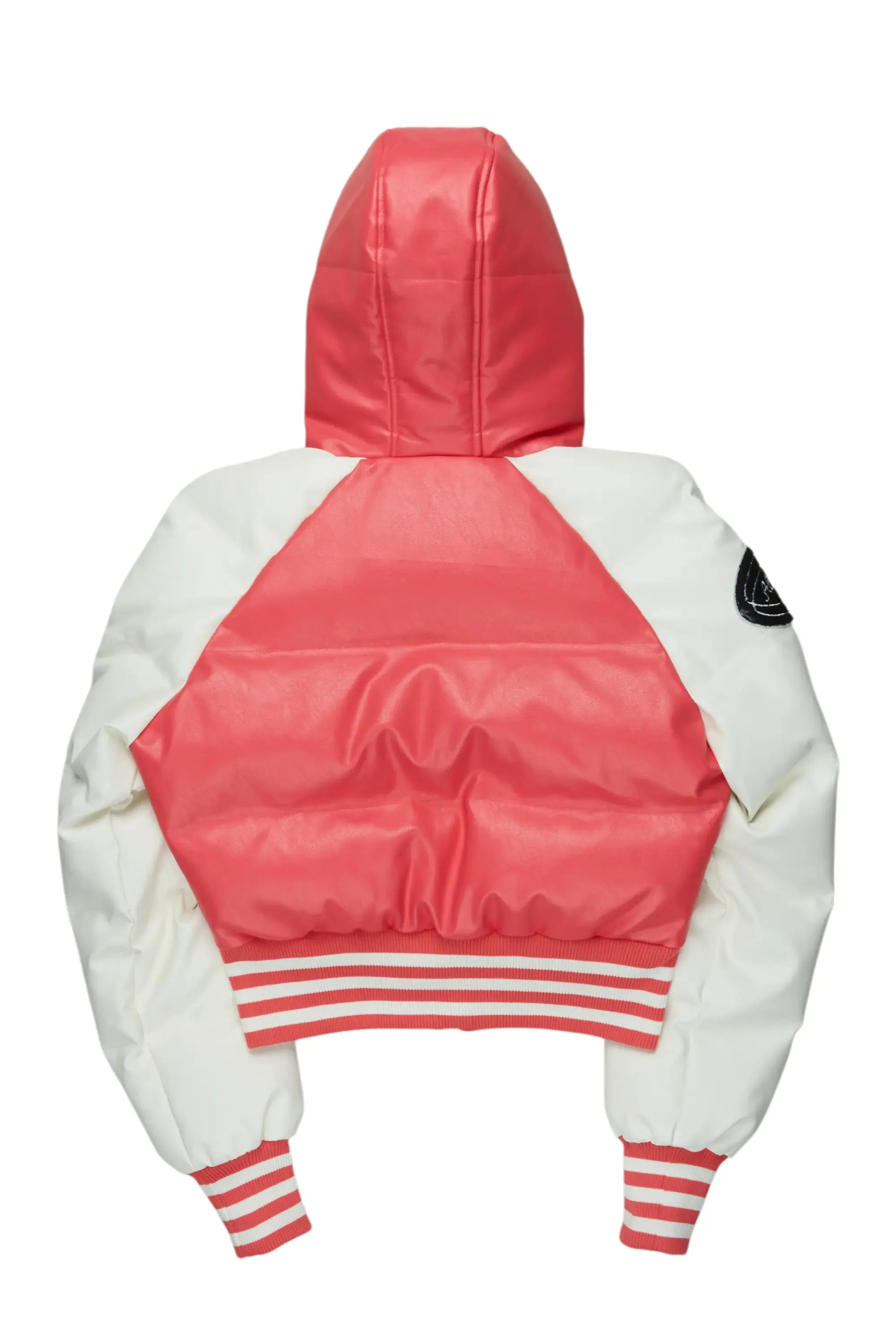 Xamaria Pink Crop Puffer Jacket sold by Rockstar Original product image thumbnail 4