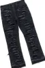 Boys Baden Red Hoodie/Stacked Flare Jean Set sold by Rockstar Original